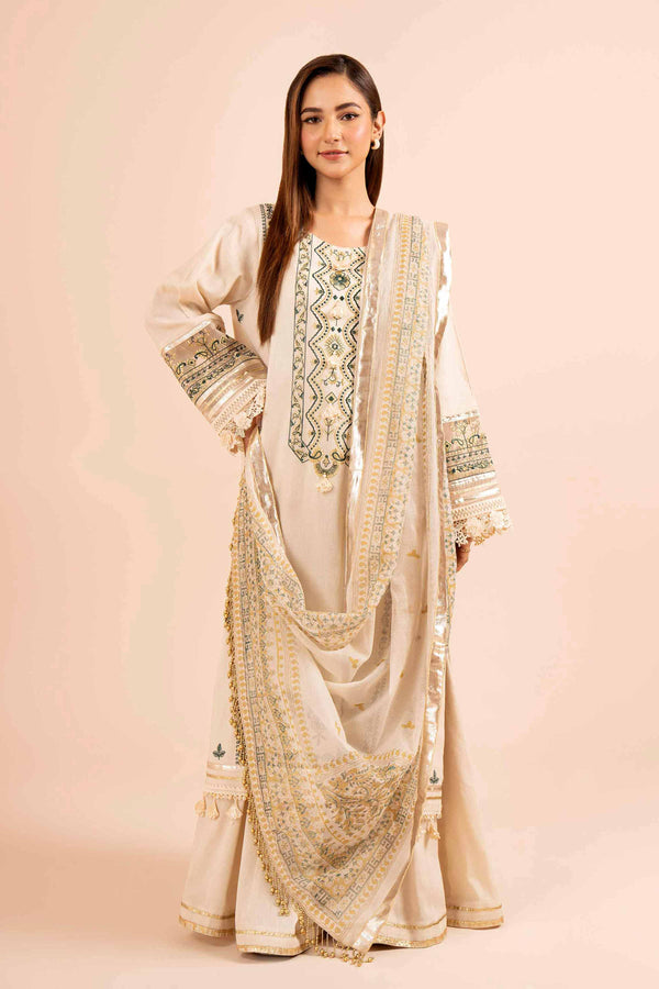 3 Piece - Embroidered Suit - 42404307