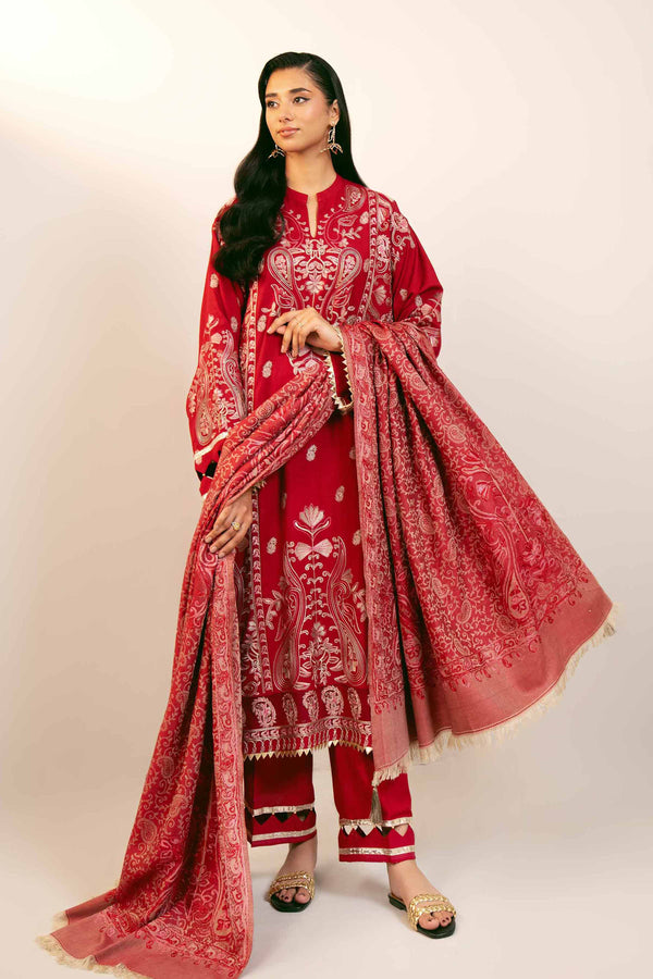 3 Piece - Embroidered Suit - 42404382