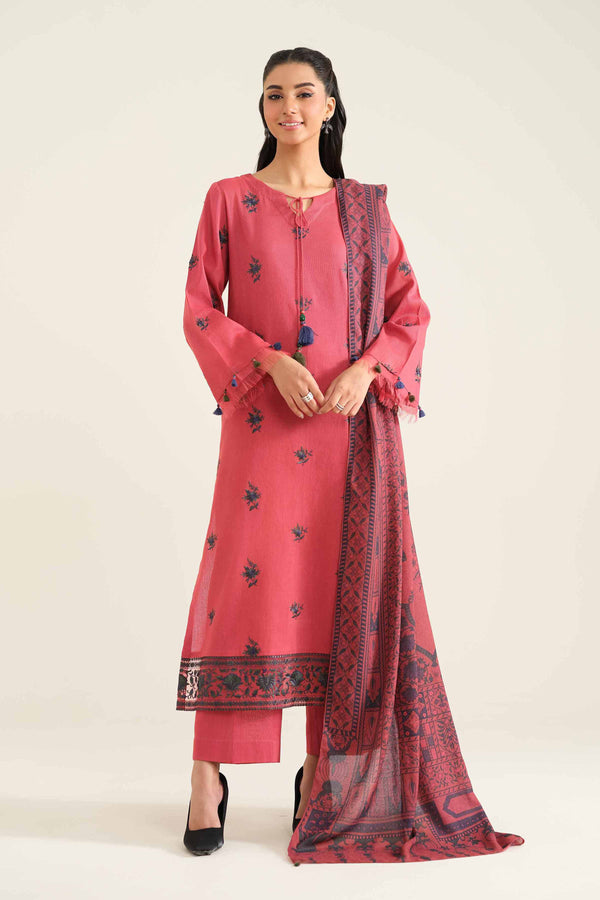 3 Piece - Embroidered Suit - 42404485