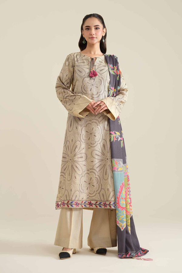 3 Piece - Embroidered Suit - 42404491