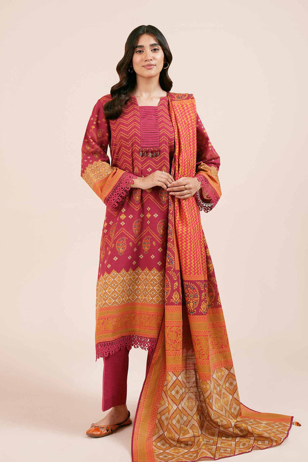 3 Piece - Digital Printed Suit - 42404507