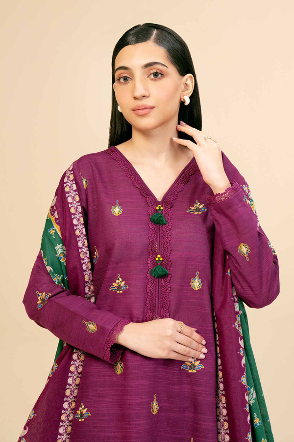 3 Piece - Embroidered Suit - 42404574