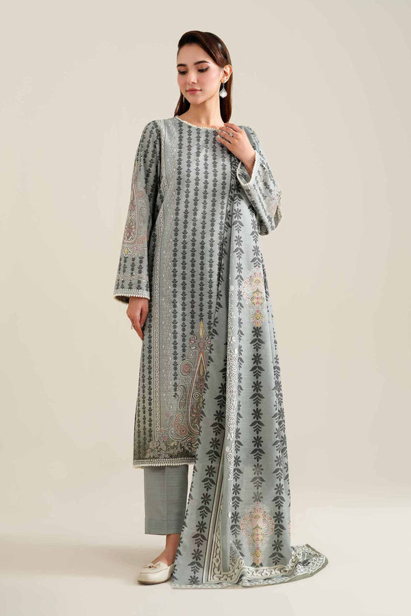 3 Piece - Digital Printed Suit - 42404722