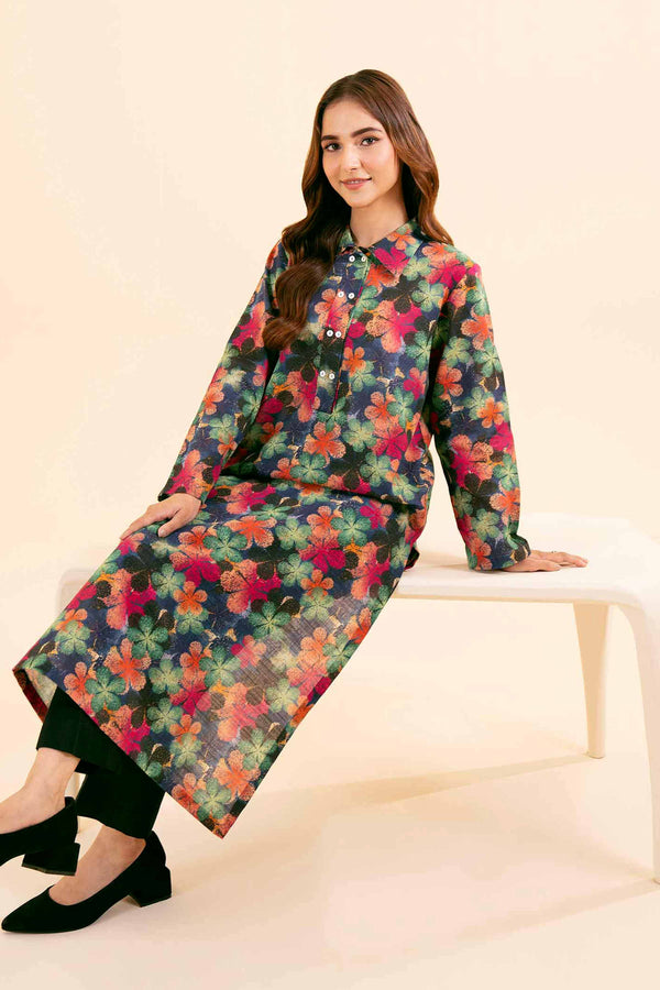 1 Piece  Digital Printed Loose Fabric Winter Vol-1