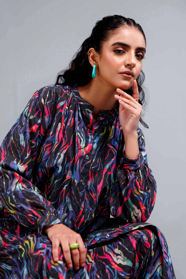 1 Piece  Digital Printed Loose Fabric Winter Vol-1