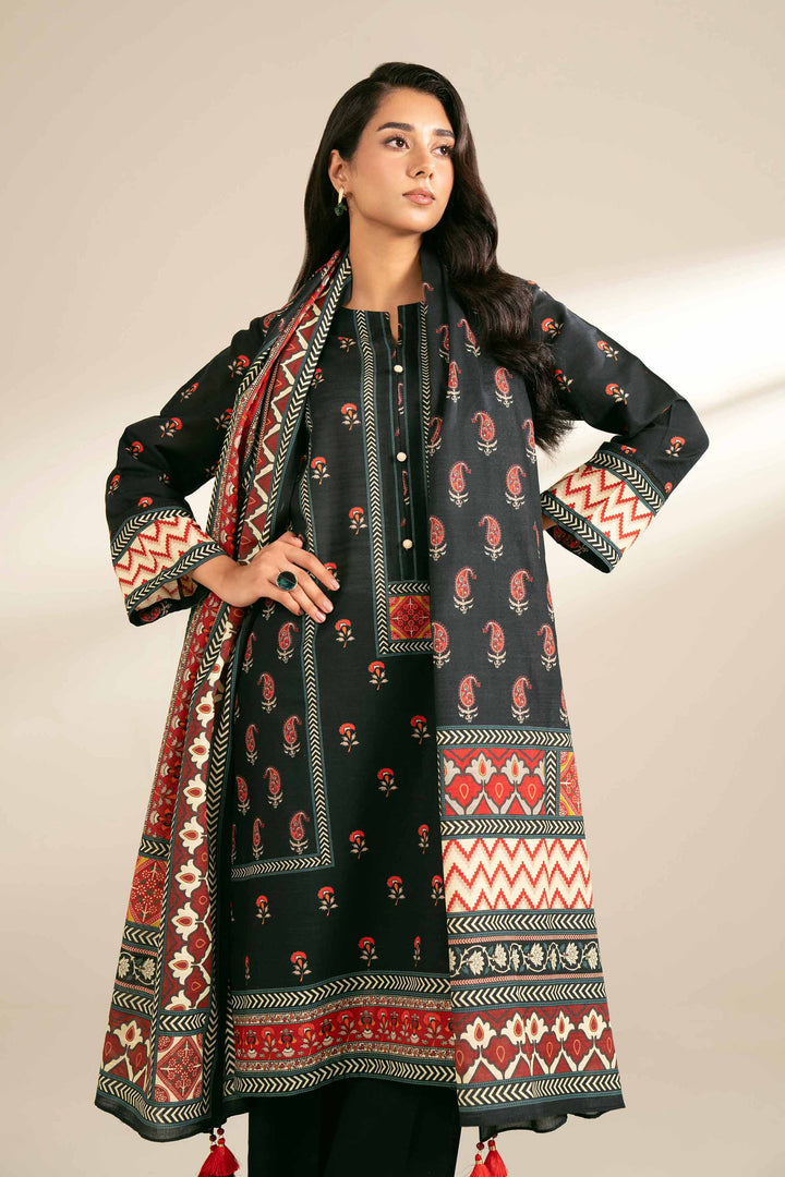 3 Piece Digital Printed Unstitched Any Day Suit