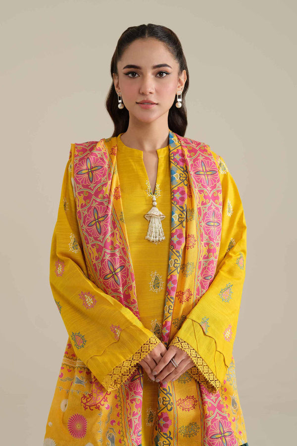 3 Piece - Embroidered Suit - 42404951