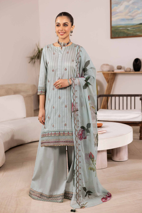 3 Piece - Embroidered Suit - 42405022