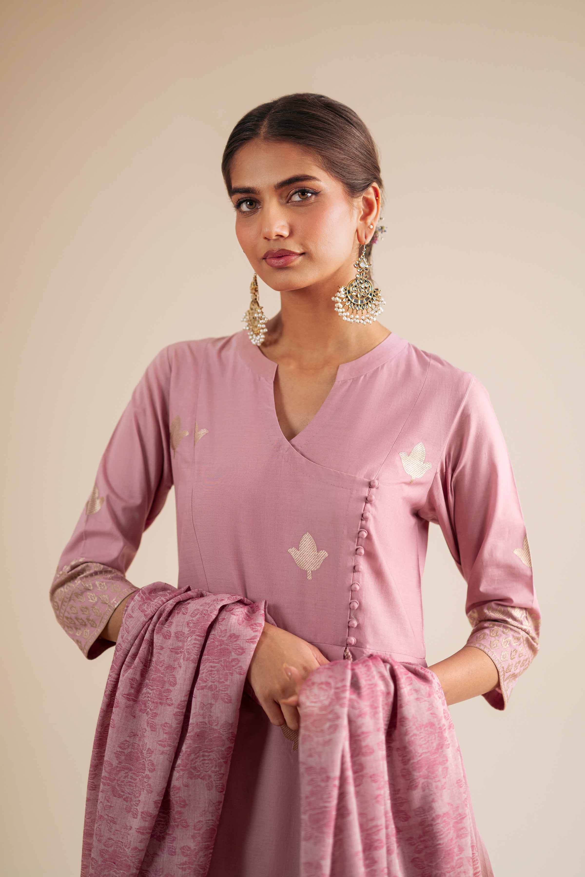 3 Piece - Embroidered Suit - 42411458 for Women - Unstitched Collection | Nishat | Shop Online