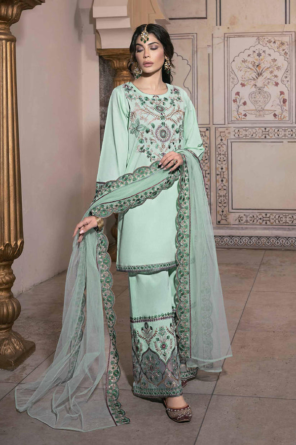 3 Piece - Embroidered Suit - 42418013