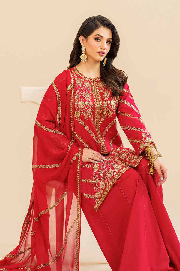 3 Piece - Embroidered Suit - 42418051