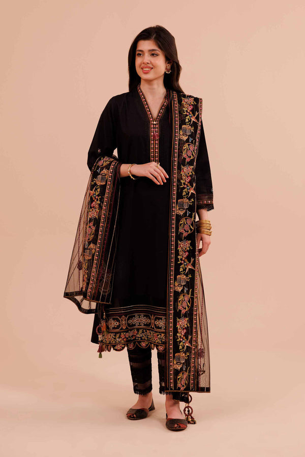 3 Piece - Embroidered Suit - 42418709