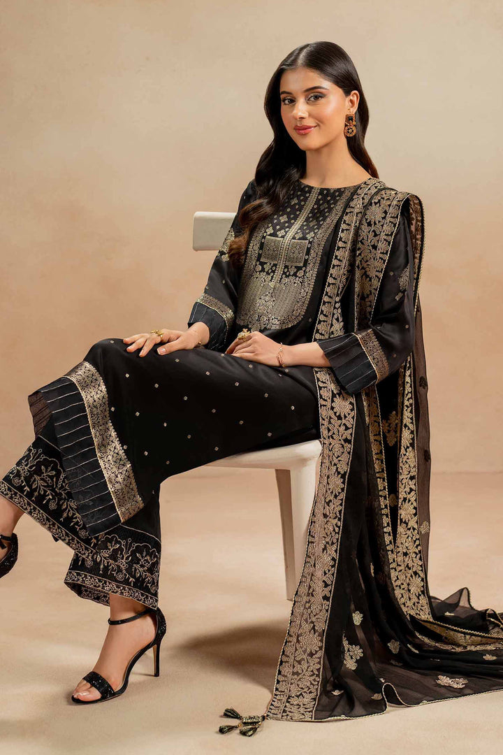 Luxury Embroidered 3 Piece Suit Winter Collection 2024