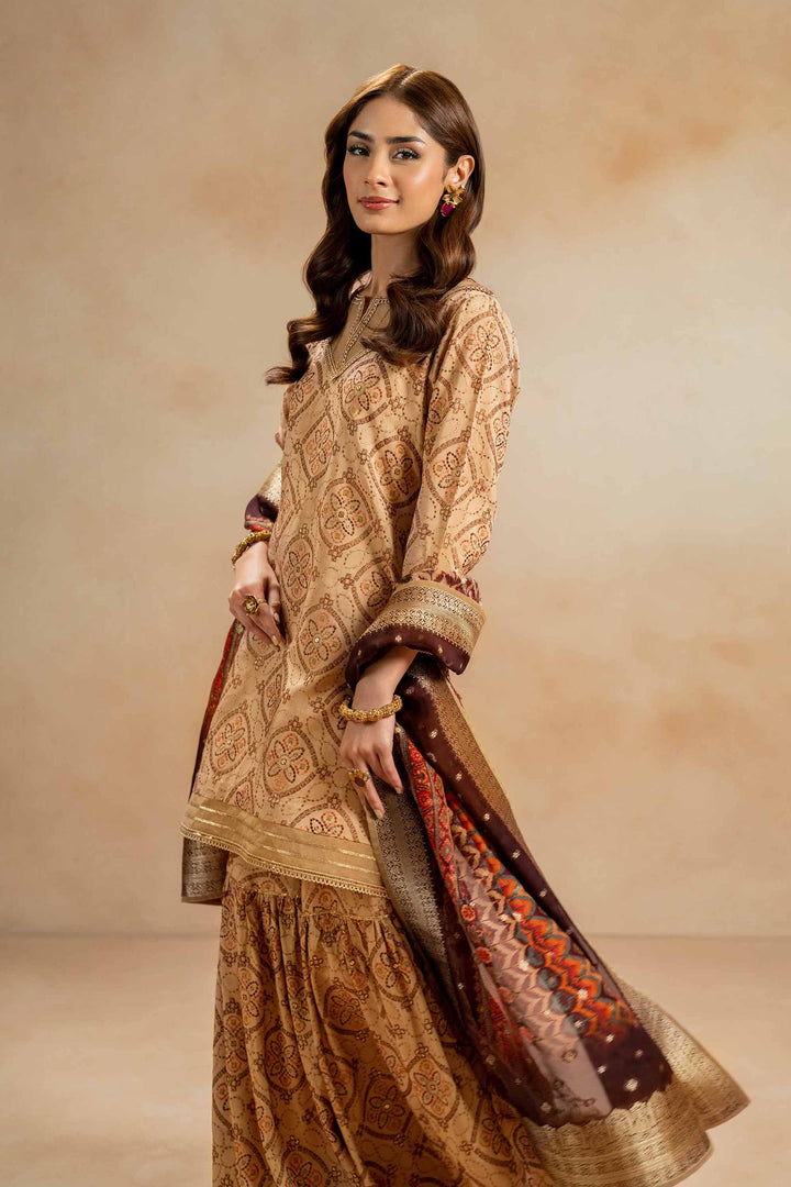 Luxury Embroidered 3 Piece Suit Winter Collection 2024