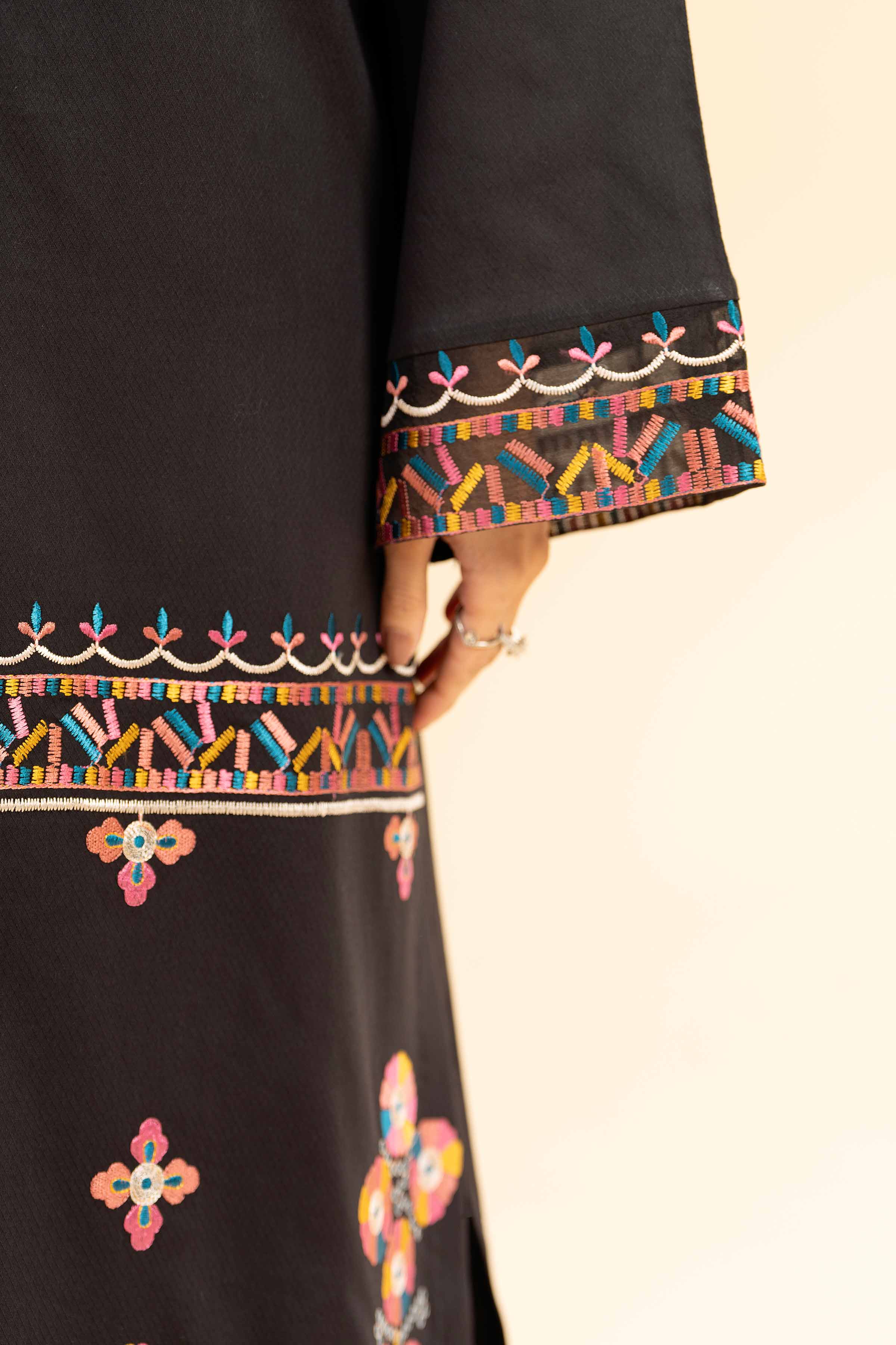 2 Piece - Dyed Embroidered Suit - 42501001 for Women - Unstitched Collection | Nishat | Shop Online