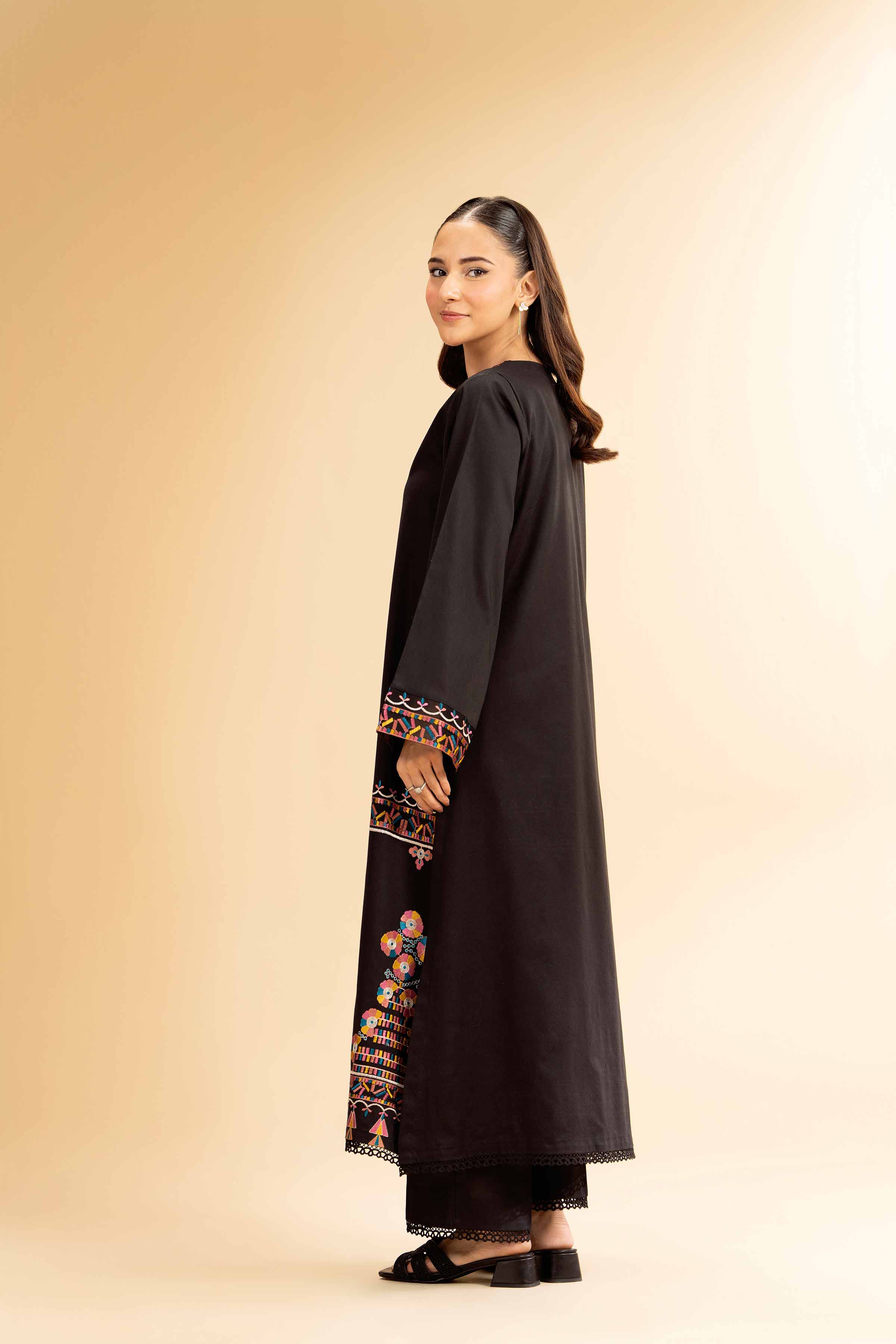 2 Piece - Dyed Embroidered Suit - 42501001 for Women - Unstitched Collection | Nishat | Shop Online