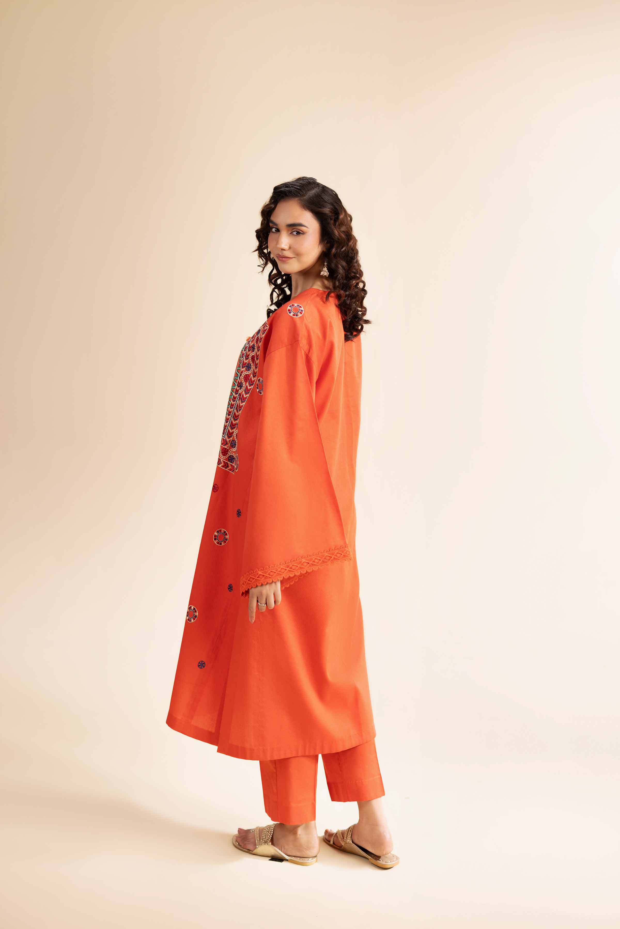 2 Piece - Dyed Embroidered Suit - 42501003 for Women - Unstitched Collection | Nishat | Shop Online