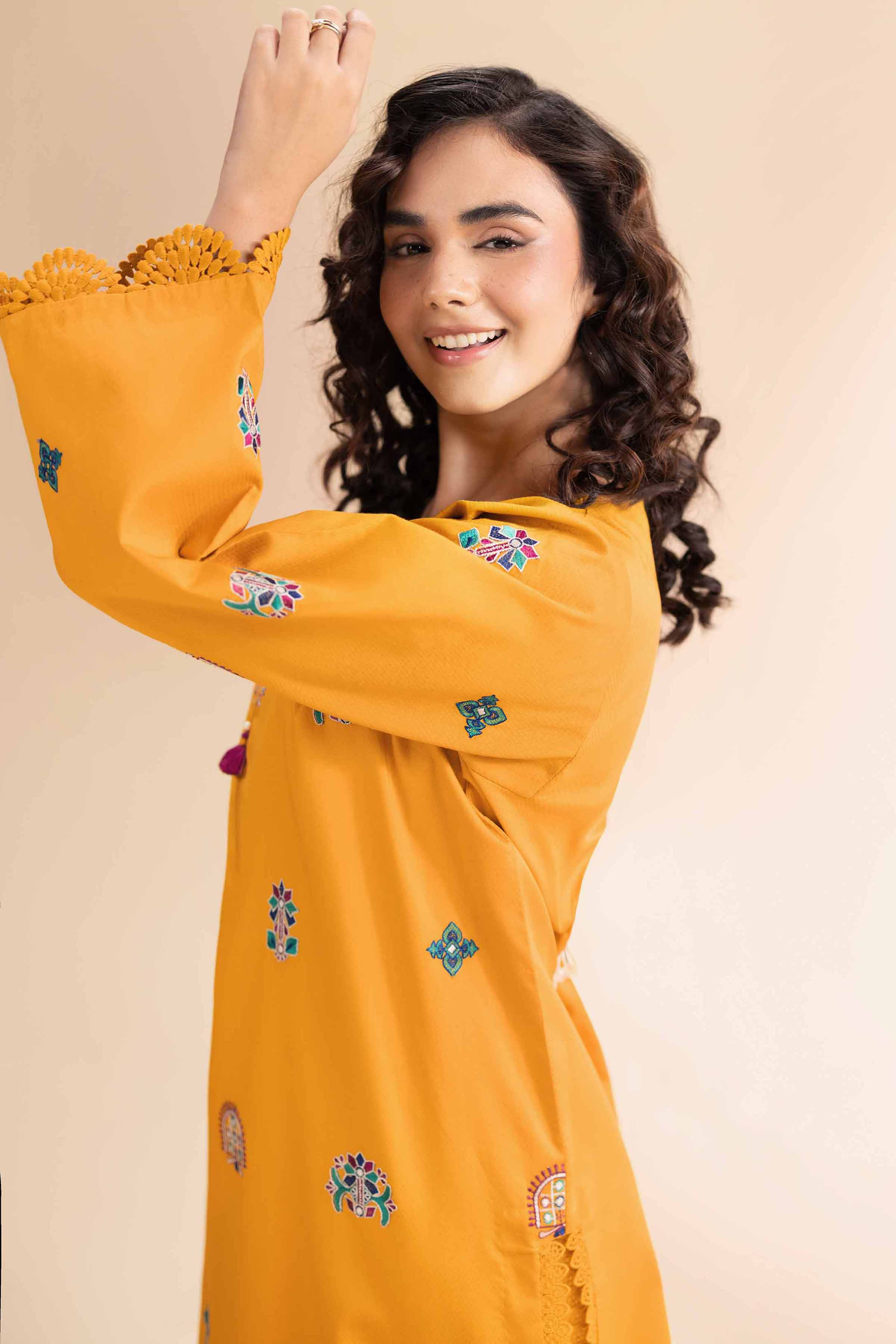 2 Piece - Dyed Embroidered Suit - 42501004 for Women - Unstitched Collection | Nishat | Shop Online