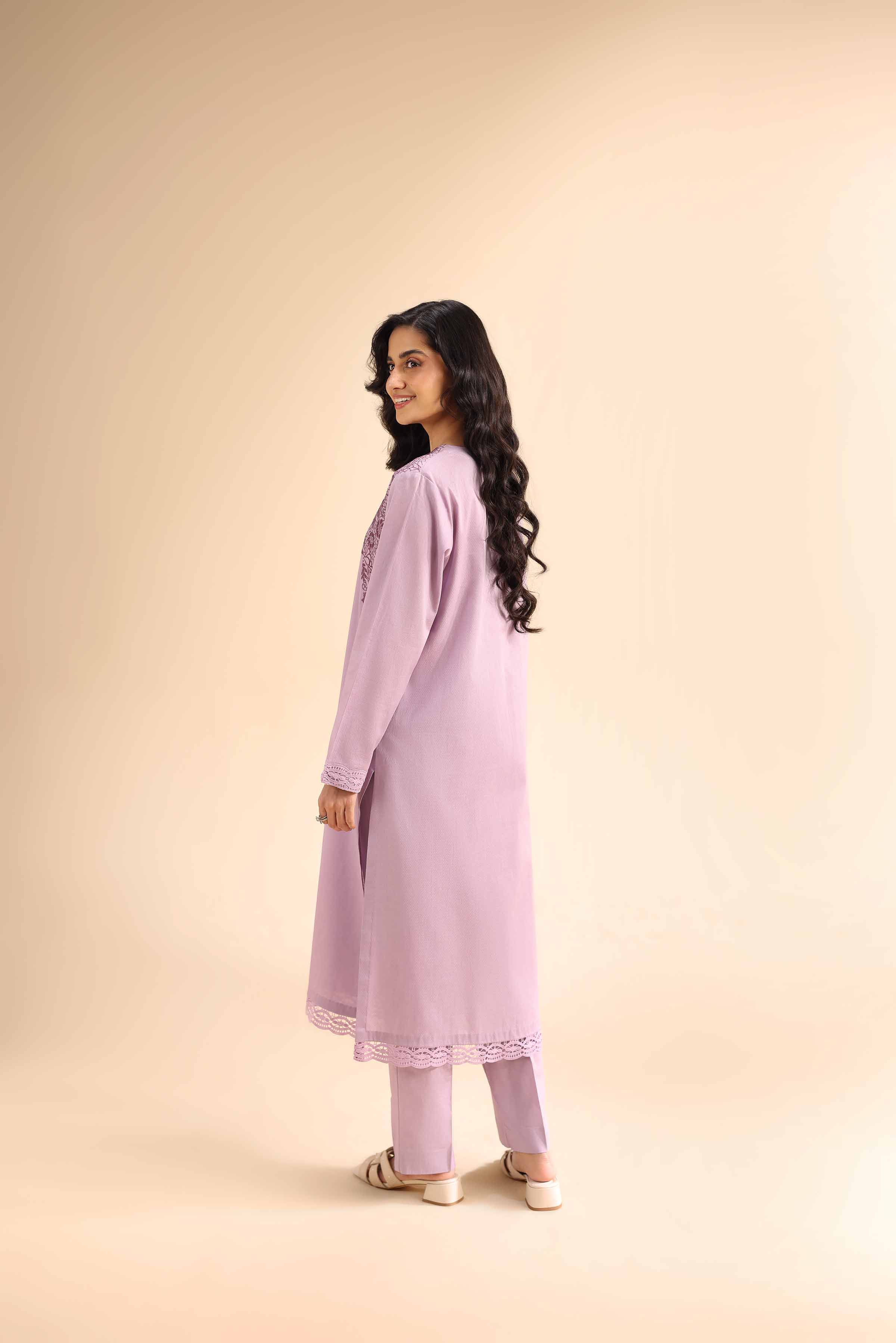 2 Piece - Dyed Embroidered Suit - 42501010 for Women - Unstitched Collection | Nishat | Shop Online