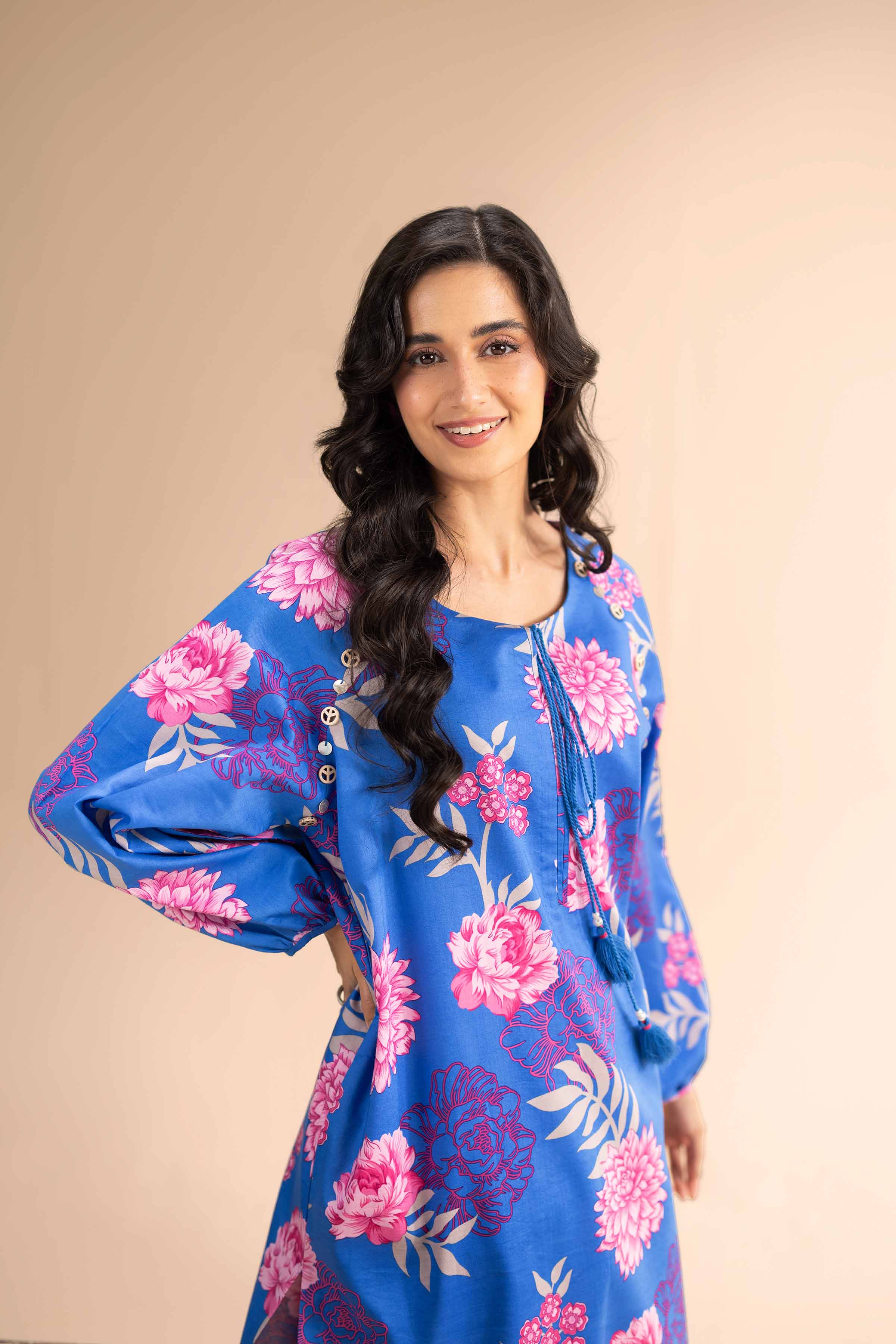 2 Piece - Printed Suit - 42501013 for Women - Unstitched Collection | Nishat | Shop Online
