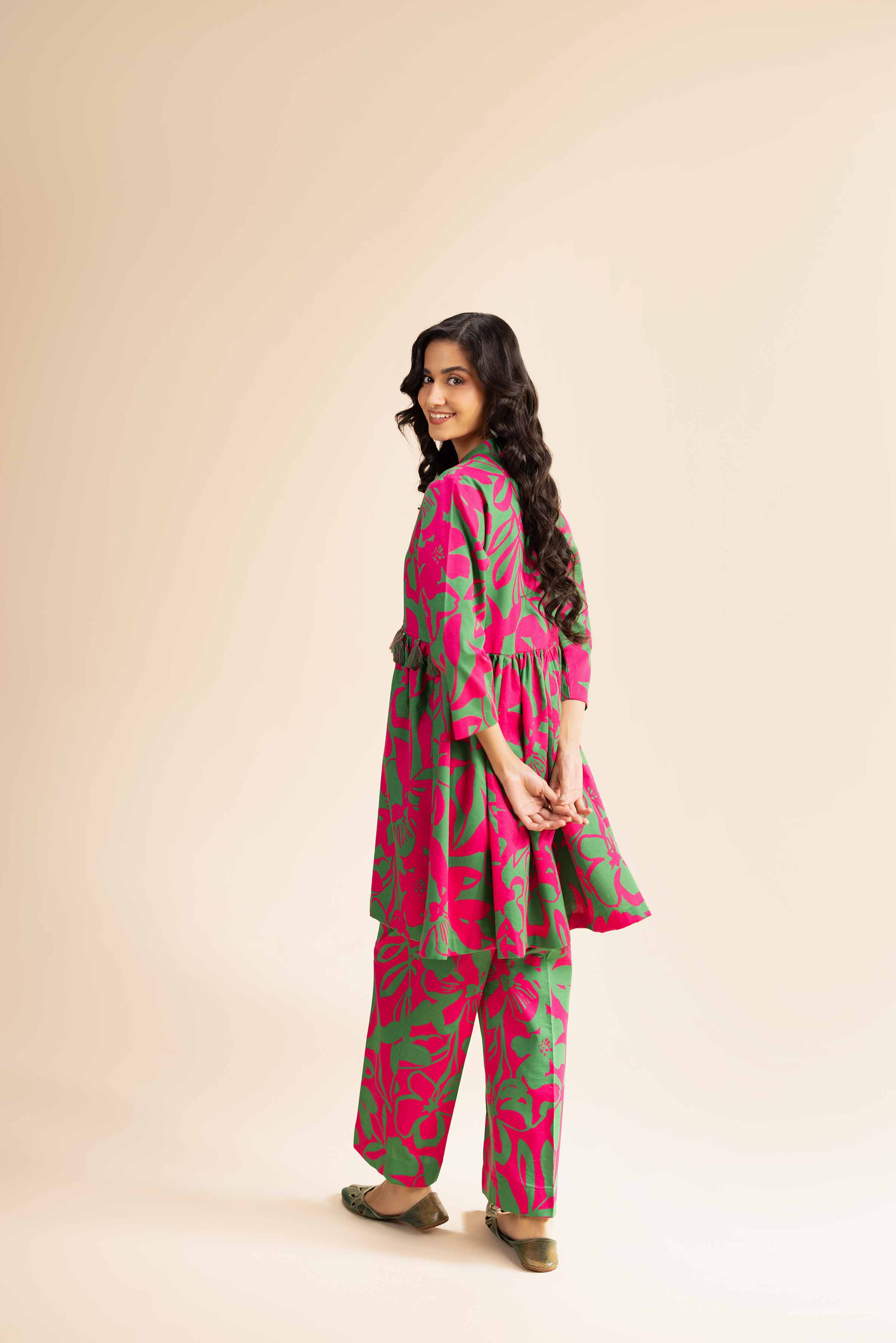 2 Piece - Printed Suit - 42501020 for Women - Unstitched Collection | Nishat | Shop Online
