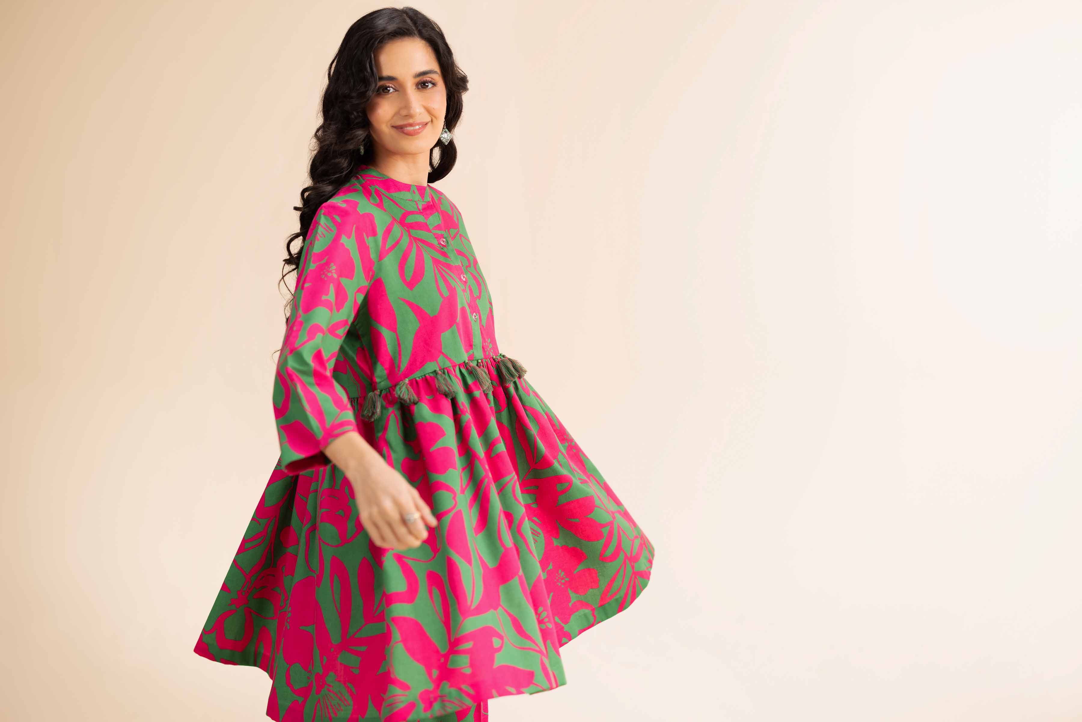 2 Piece - Printed Suit - 42501020 for Women - Unstitched Collection | Nishat | Shop Online
