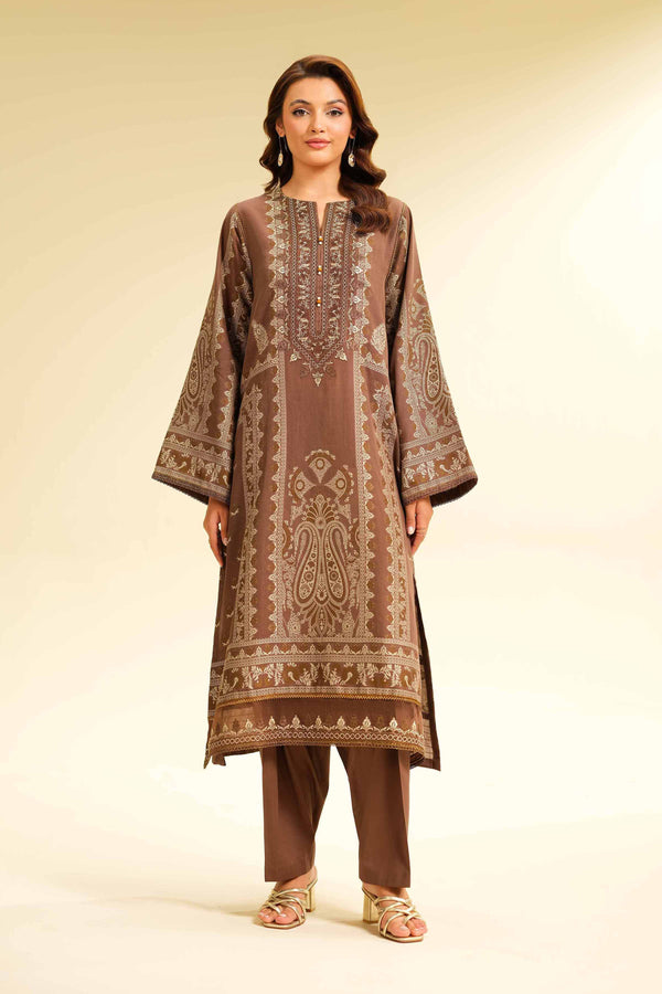 2 Piece - Jacquard Embroidered Suit - 42501030