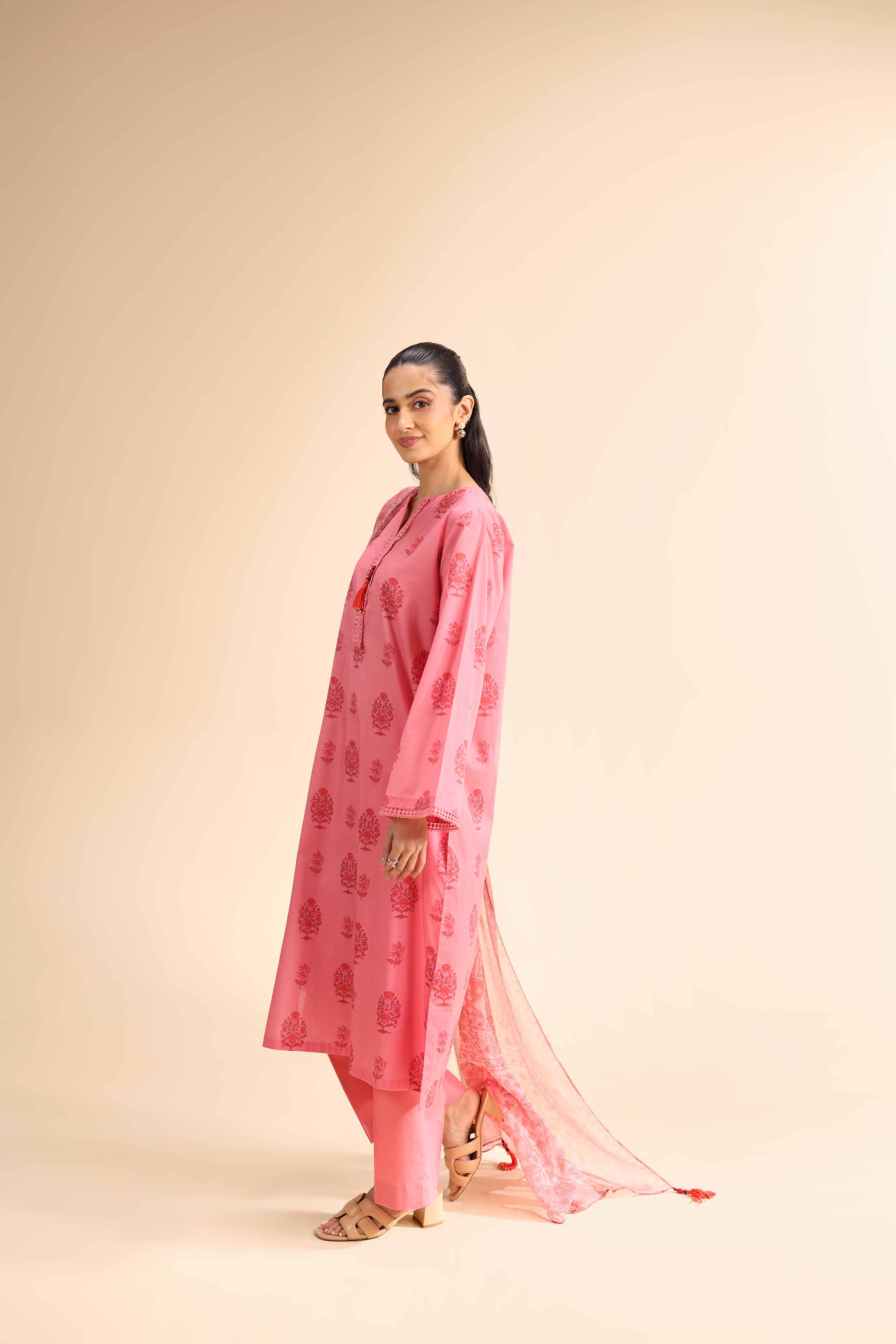 2 Piece - Printed Suit - 42501032 for Women - Unstitched Collection | Nishat | Shop Online