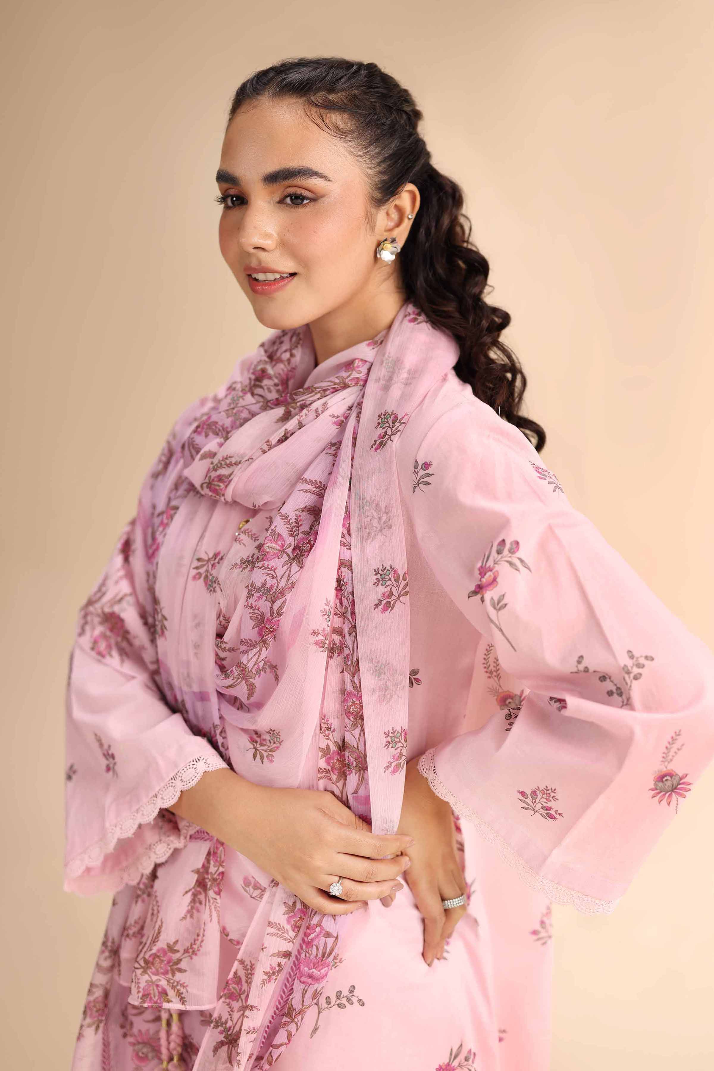 2 Piece - Printed Suit - 42501033 for Women - Unstitched Collection | Nishat | Shop Online