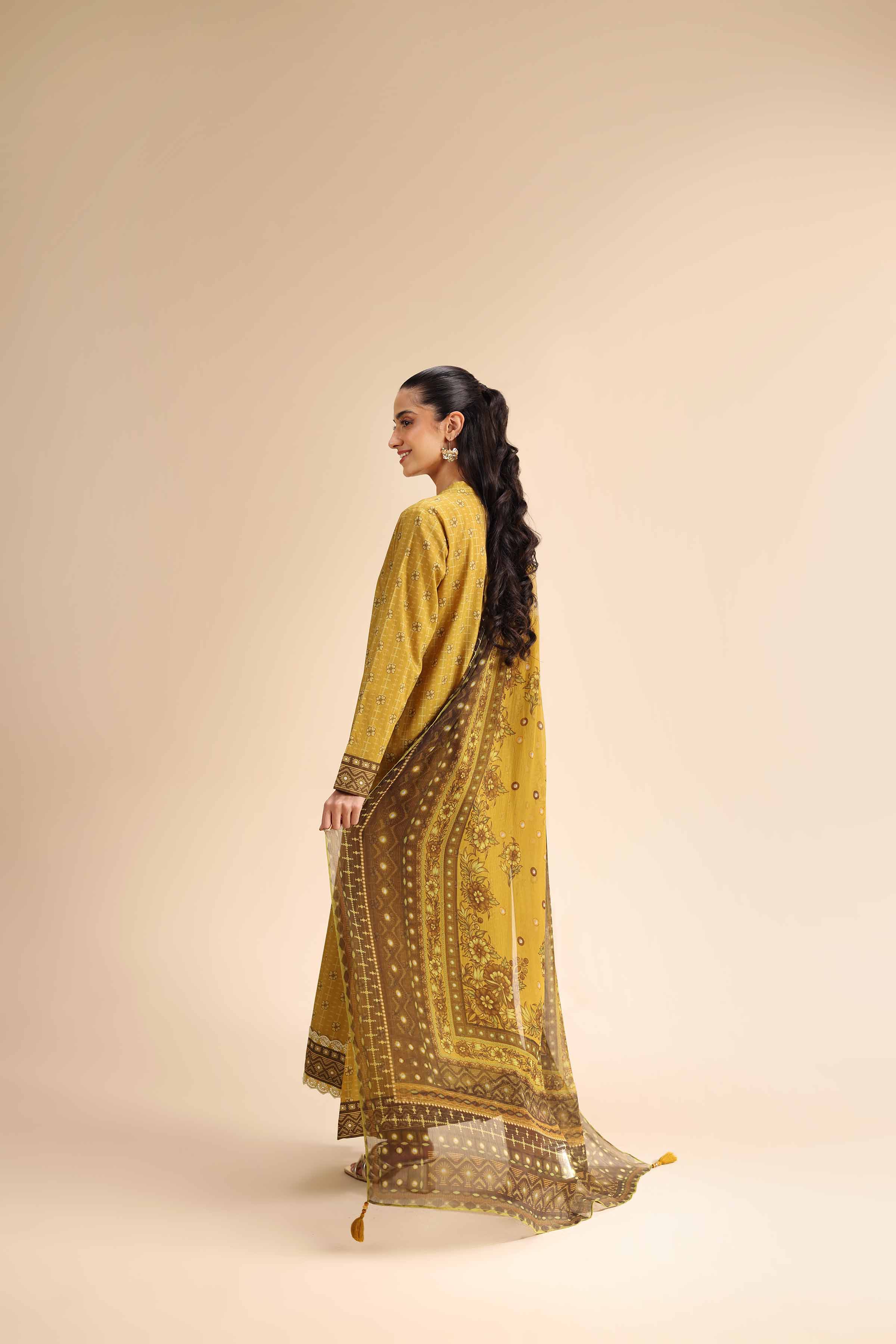 2 Piece - Printed Suit - 42501035 for Women - Unstitched Collection | Nishat | Shop Online