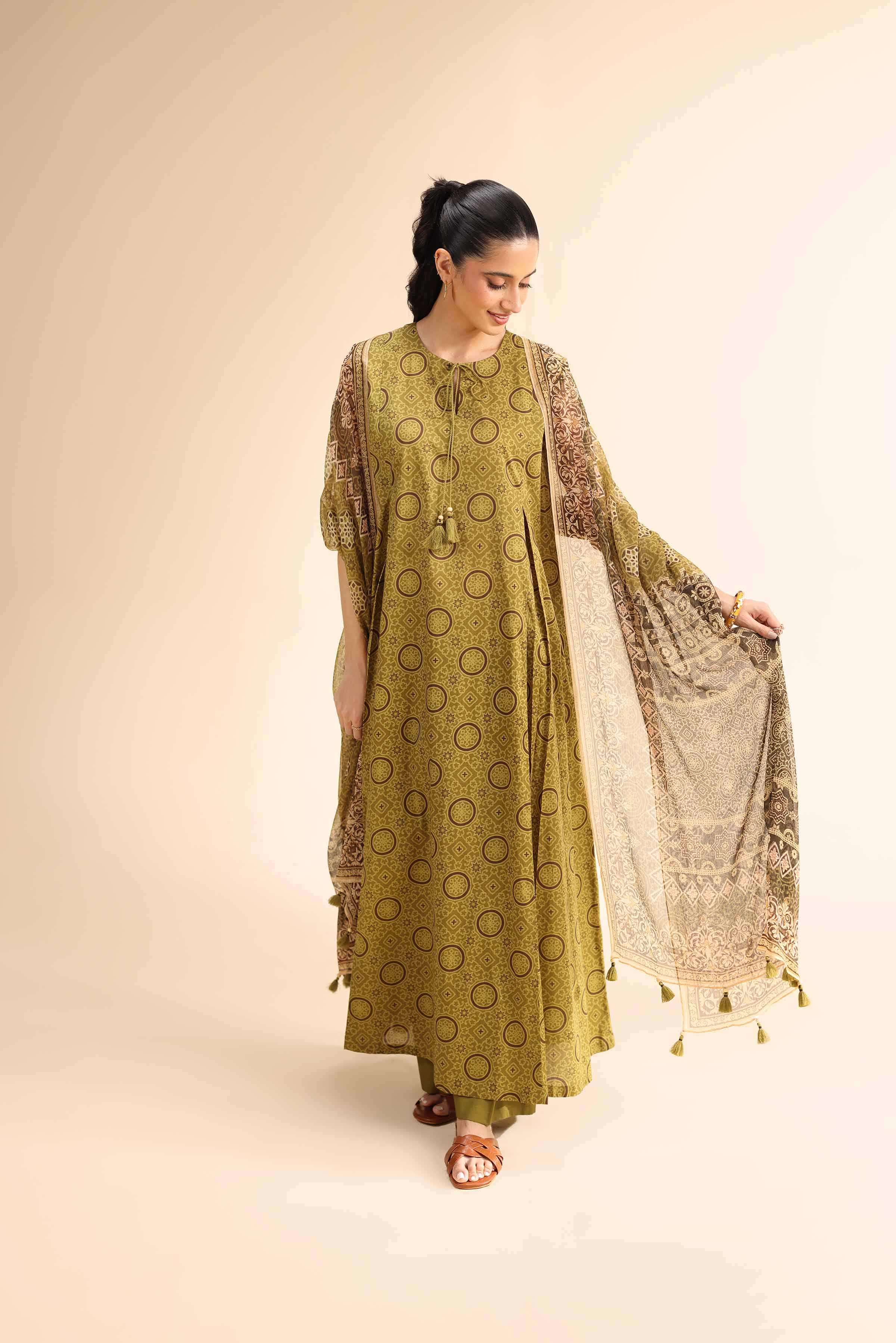 2 Piece - Printed Suit - 42501039 for Women - Unstitched Collection | Nishat | Shop Online