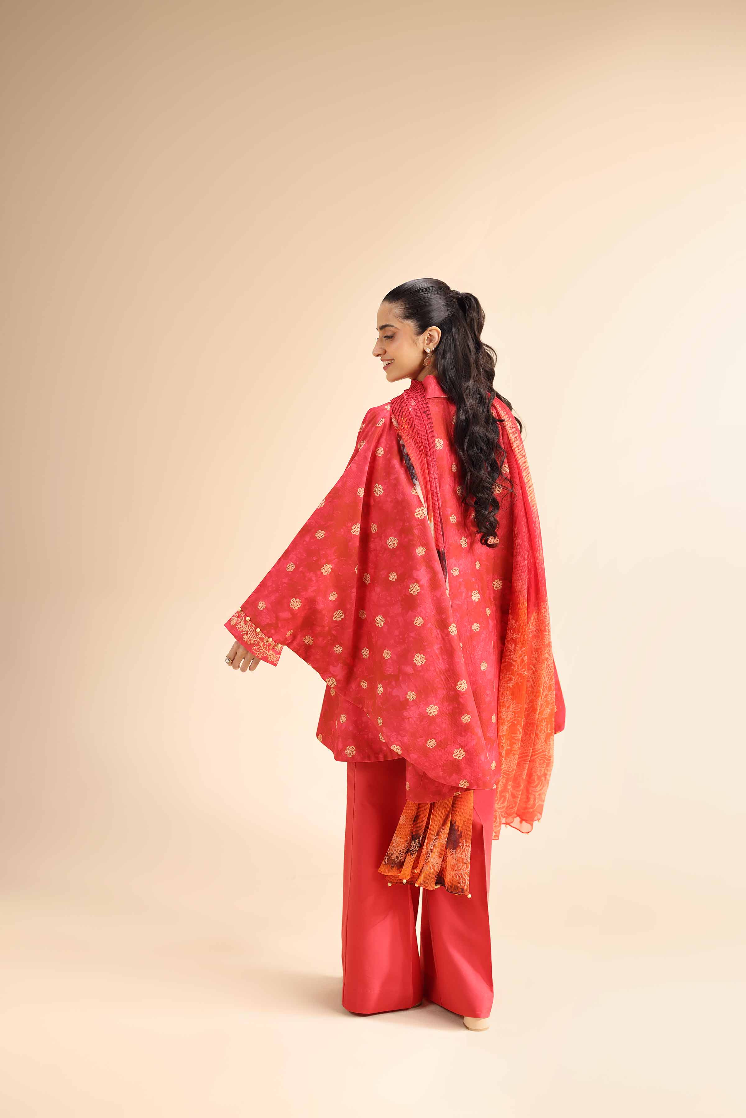 2 Piece - Printed Suit - 42501040 for Women - Unstitched Collection | Nishat | Shop Online