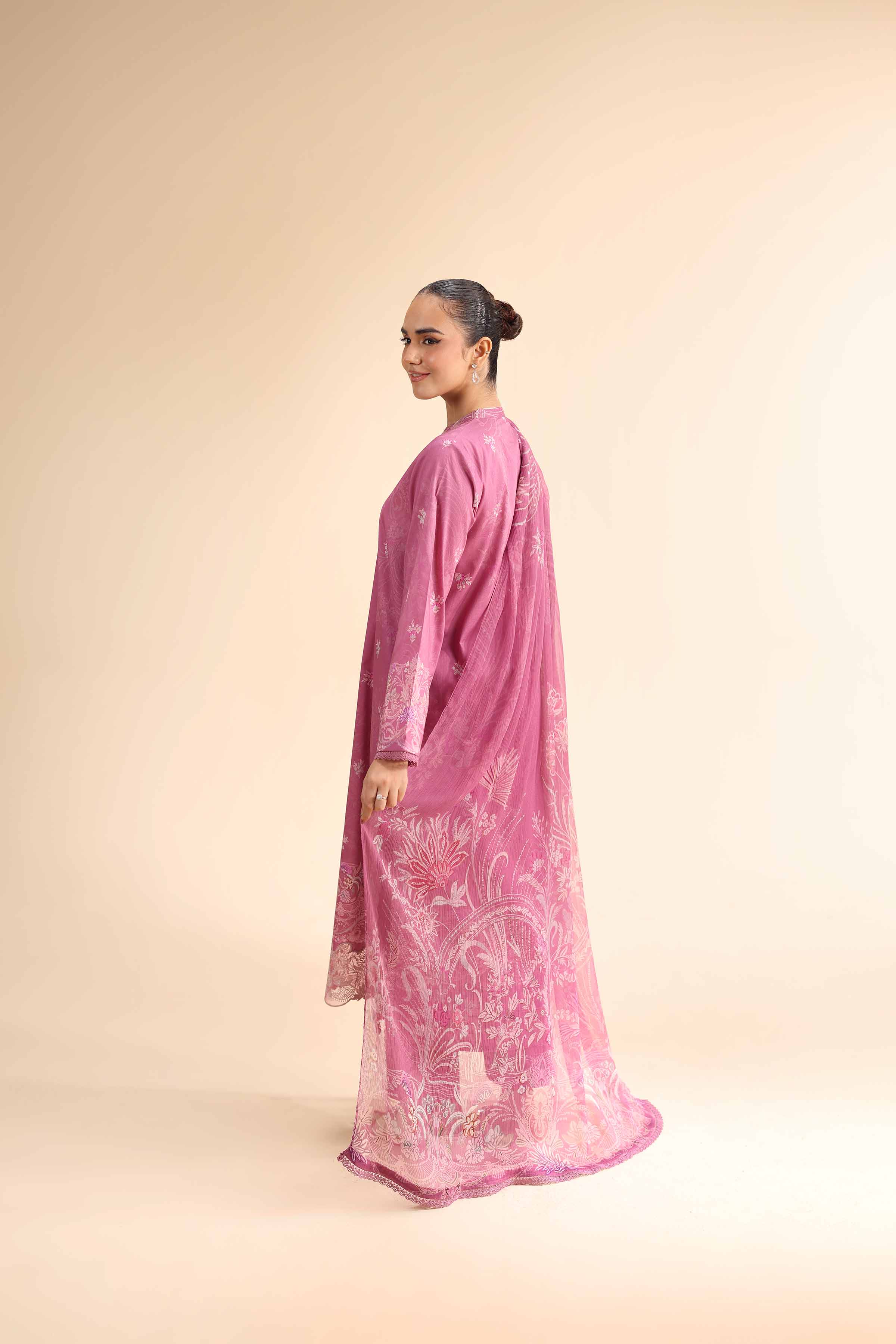 3 Piece - Digital Printed Embroidered Suit - 42501059 for Women - Unstitched Collection | Nishat | Shop Online