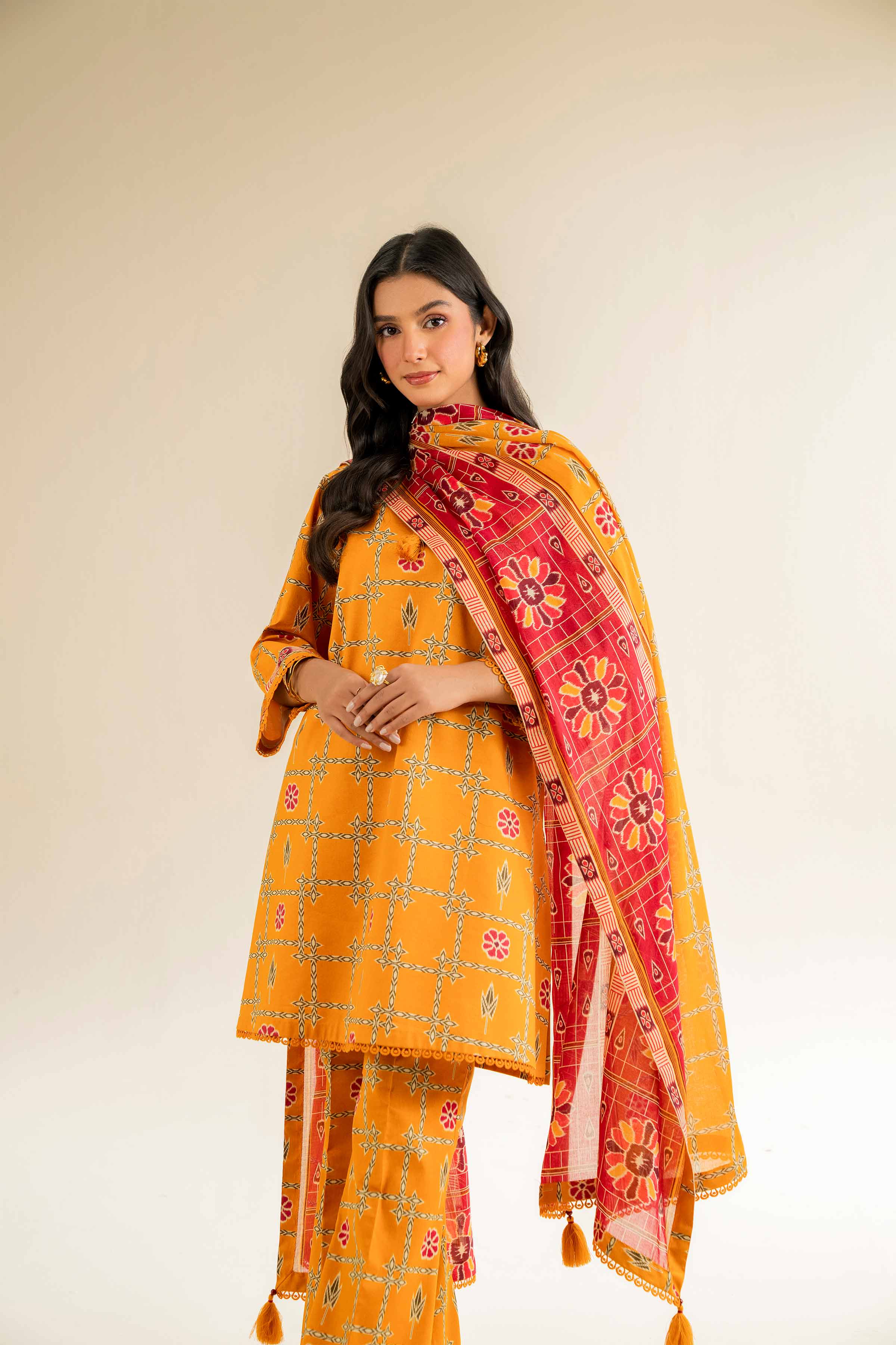 3 Piece - Printed Suit - 42501064 for Women - Unstitched Collection | Nishat | Shop Online