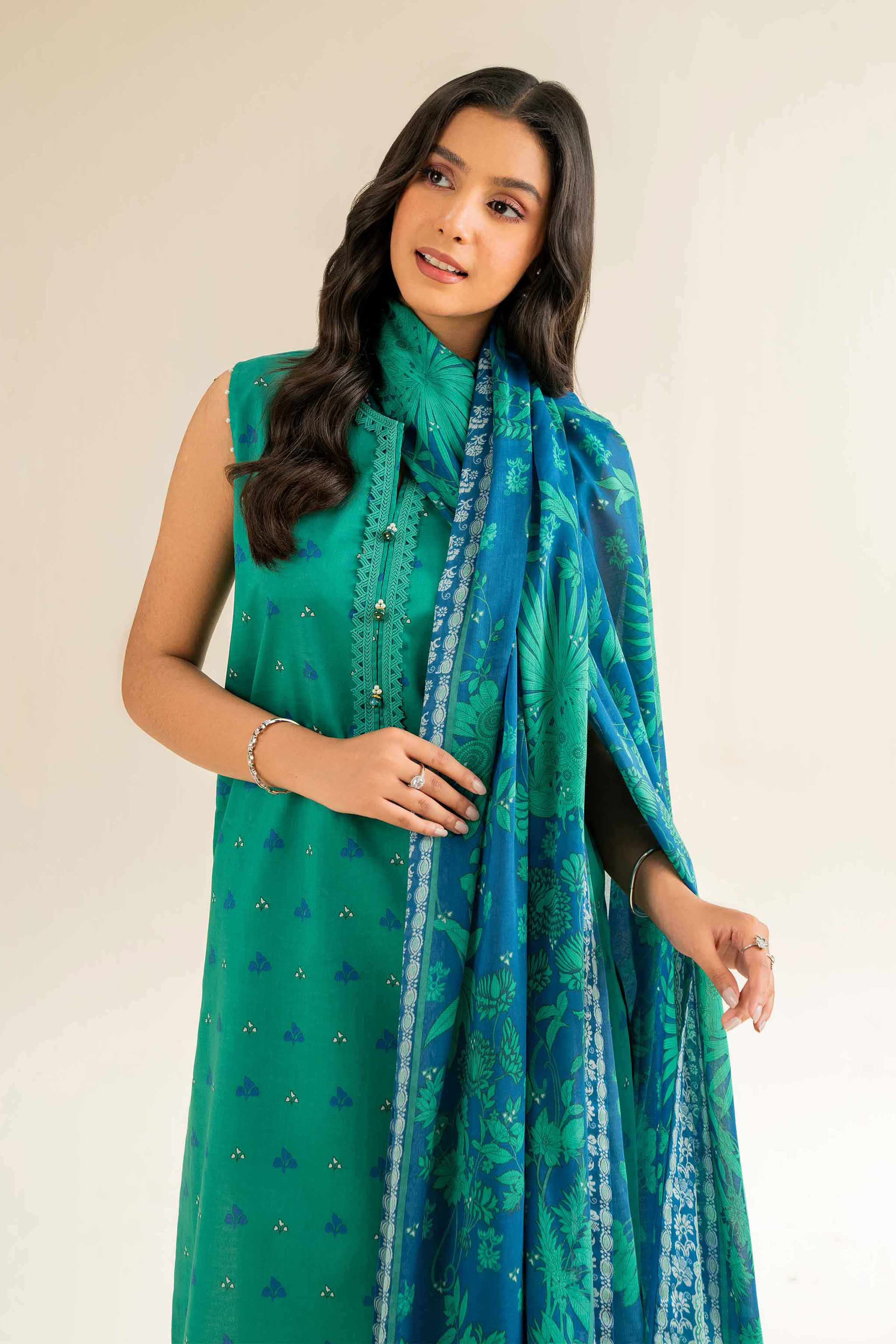 3 Piece - Printed Suit - 42501065 for Women - Unstitched Collection | Nishat | Shop Online