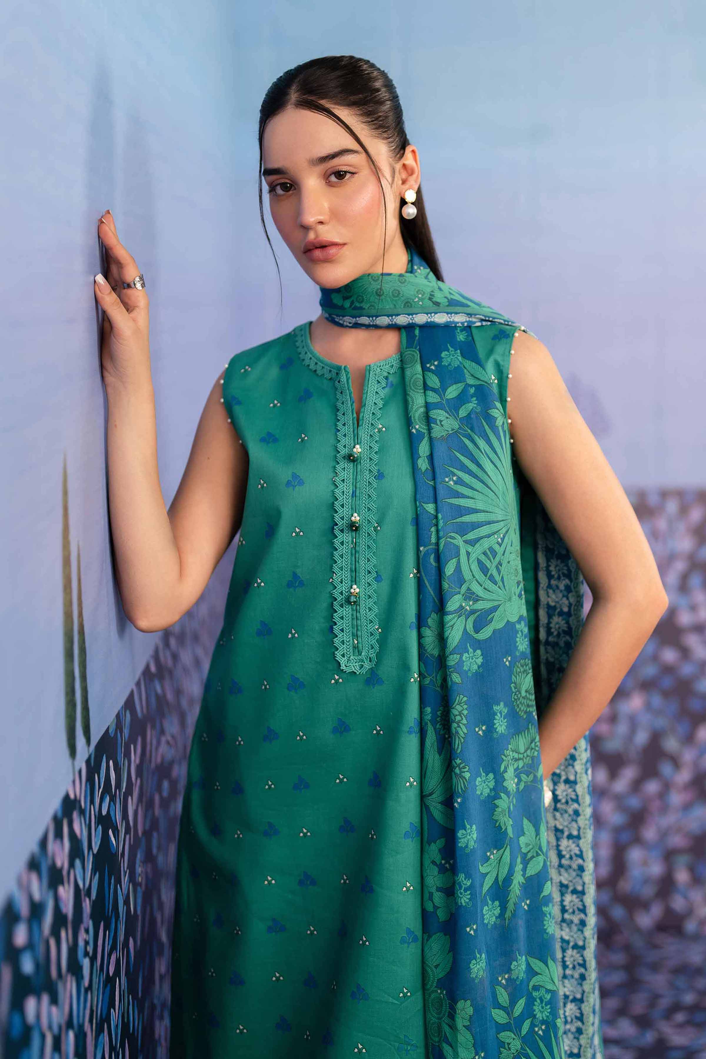 3 Piece - Printed Suit - 42501065 for Women - Unstitched Collection | Nishat | Shop Online