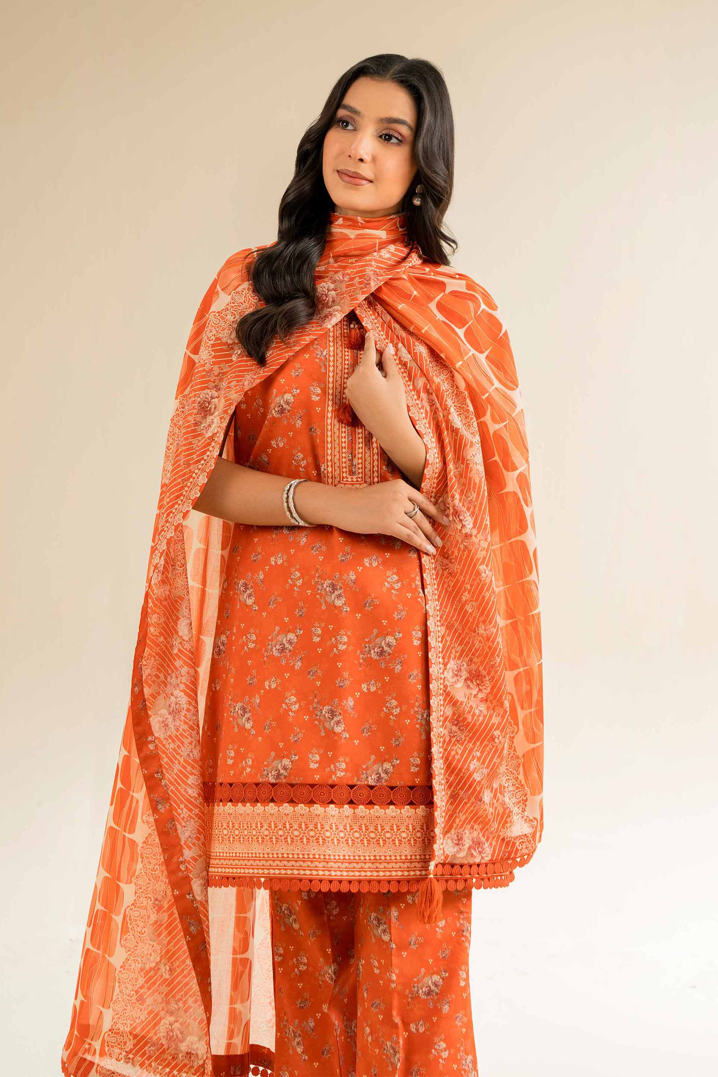 3 Piece - Printed Suit - 42501069 for Women - Unstitched Collection | Nishat | Shop Online