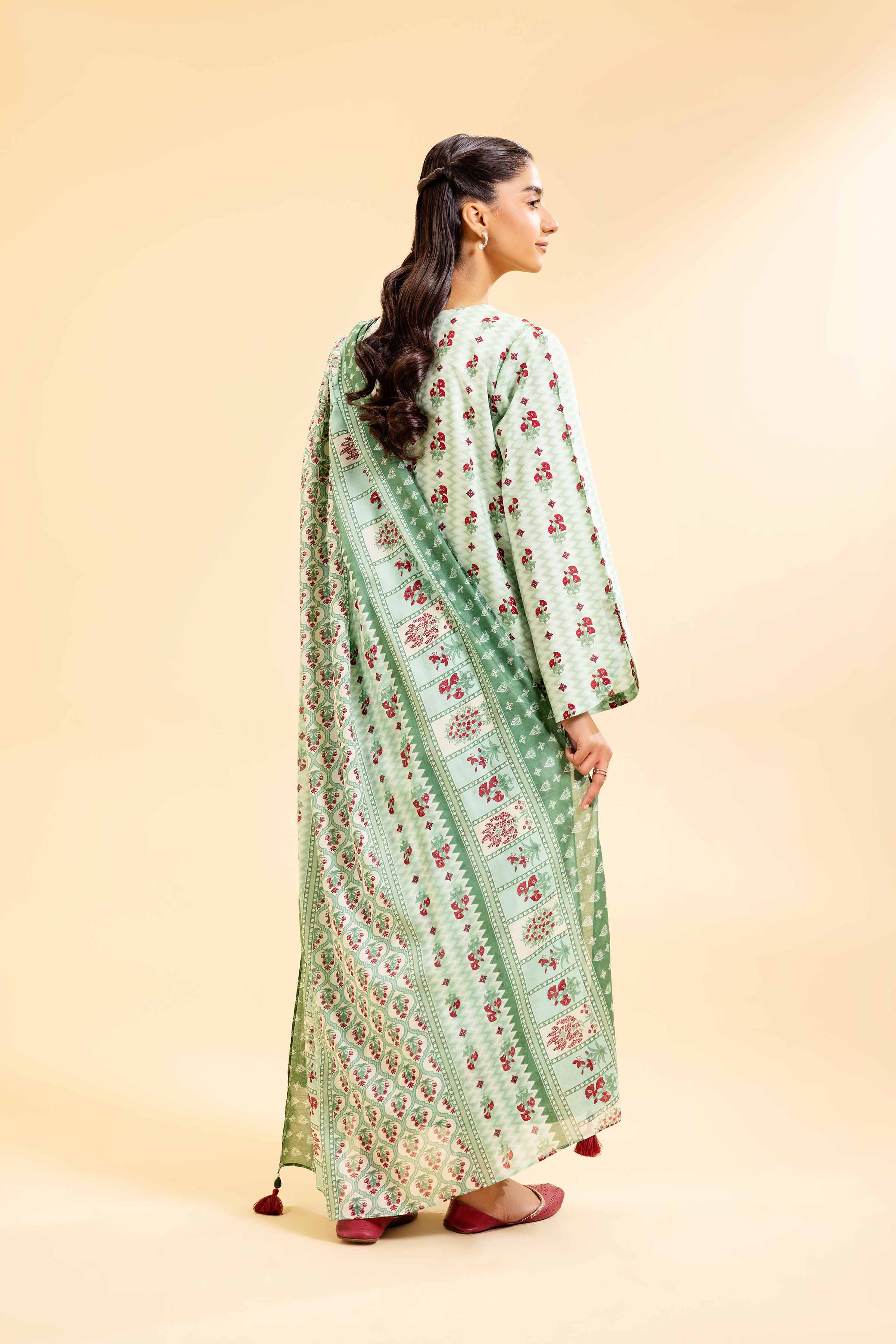 3 Piece - Printed Suit - 42501072 for Women - Unstitched Collection | Nishat | Shop Online