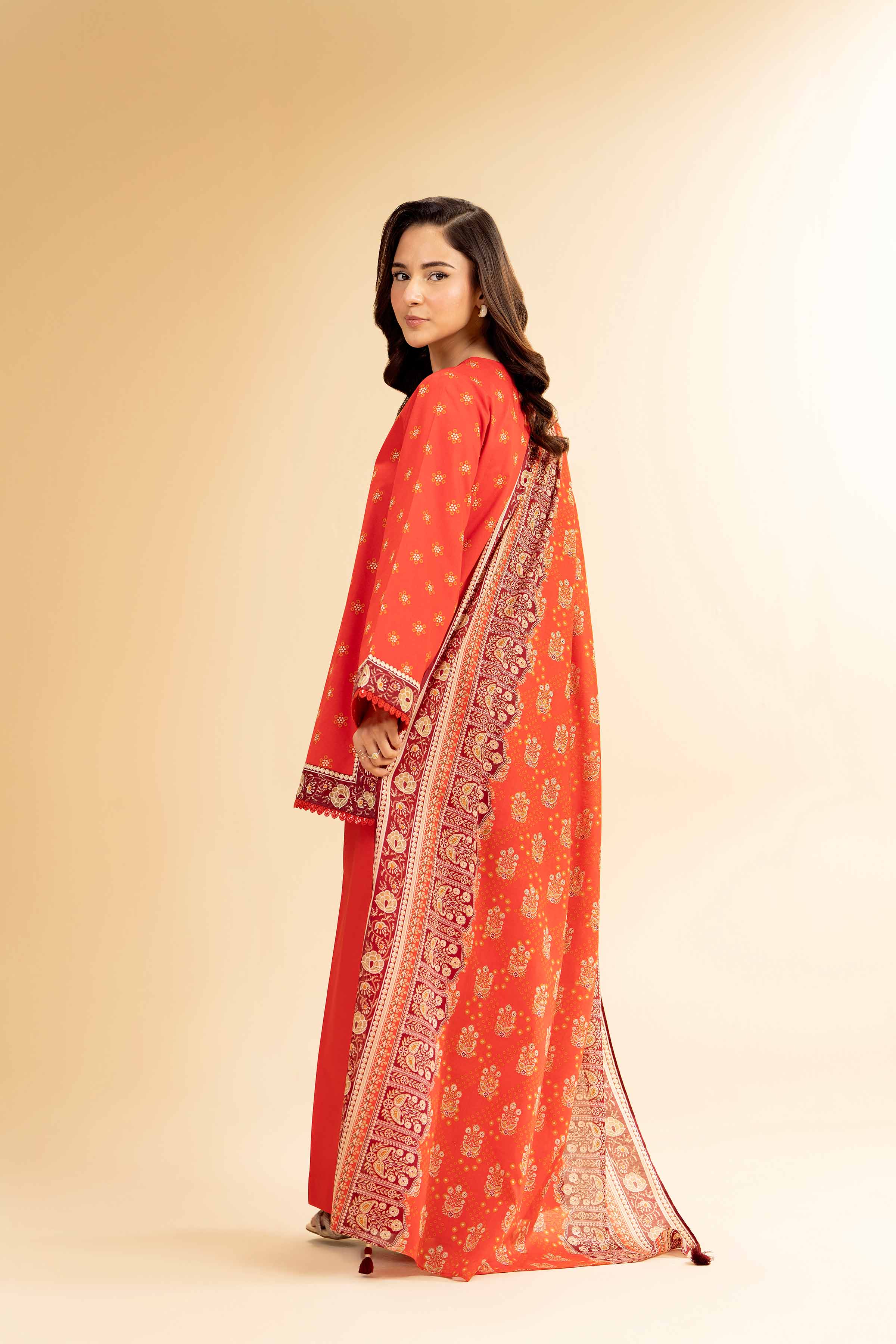 3 Piece - Printed Suit - 42501076 for Women - Unstitched Collection | Nishat | Shop Online