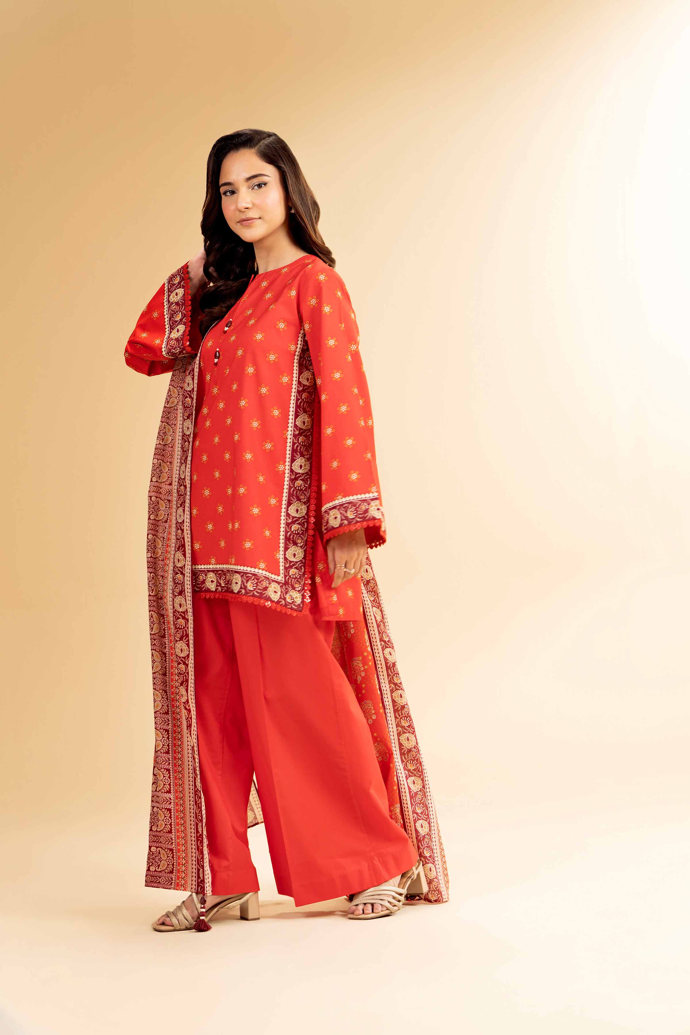 3 Piece - Printed Suit - 42501076 for Women - Unstitched Collection | Nishat | Shop Online