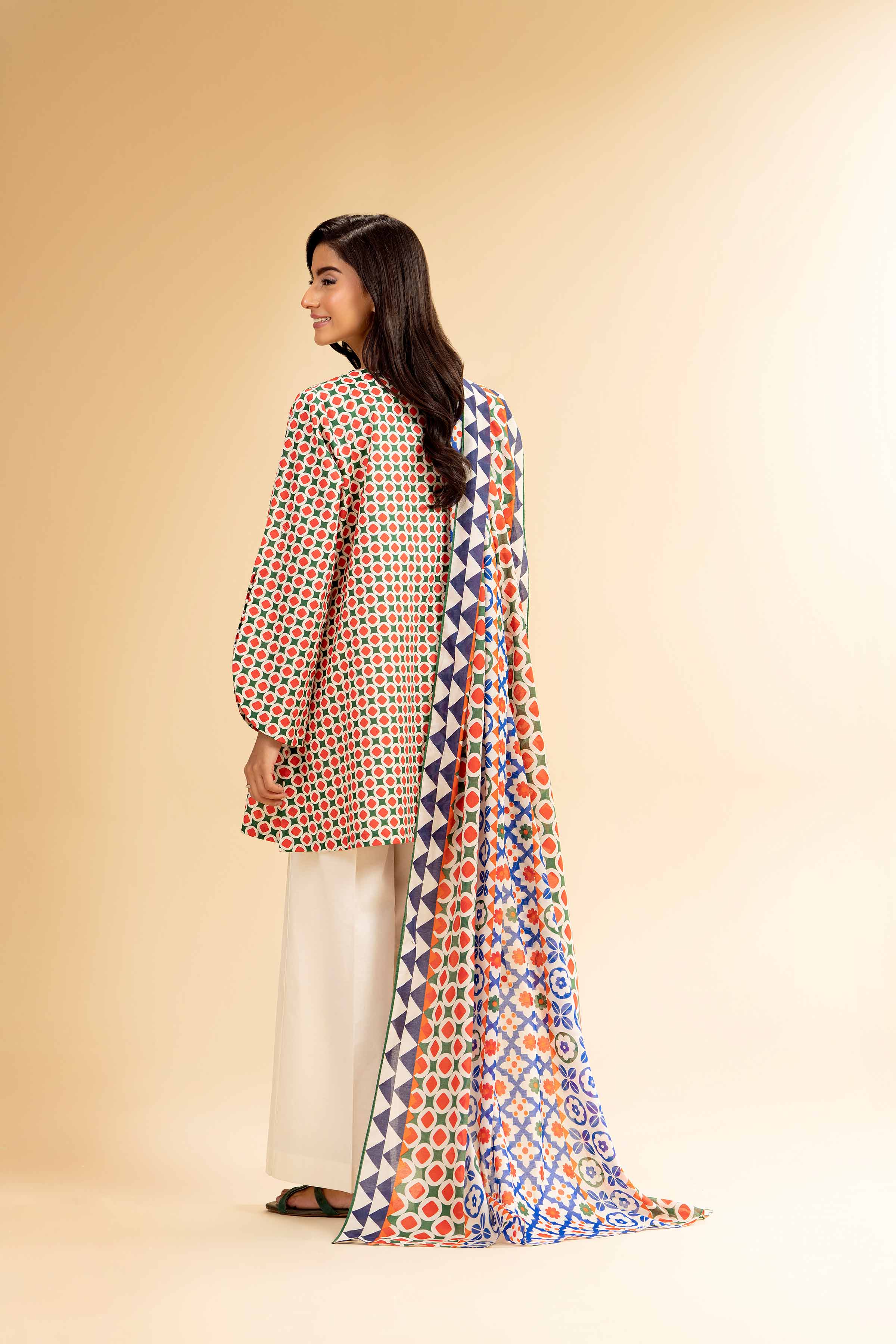 3 Piece - Printed Suit - 42501079 for Women - Unstitched Collection | Nishat | Shop Online