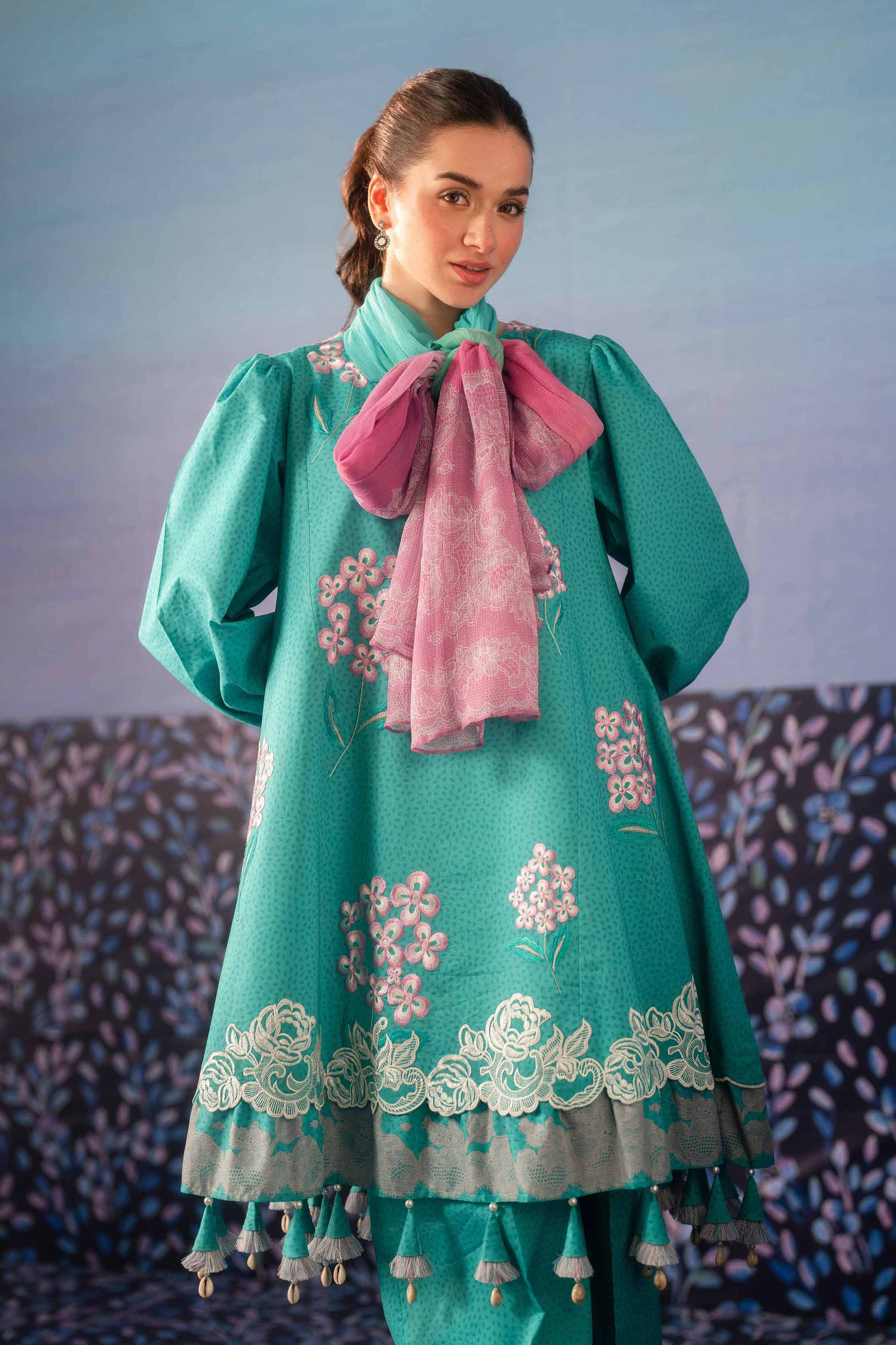 3 Piece - Printed Embroidered Suit - 42501086 for Women - Unstitched Collection | Nishat | Shop Online