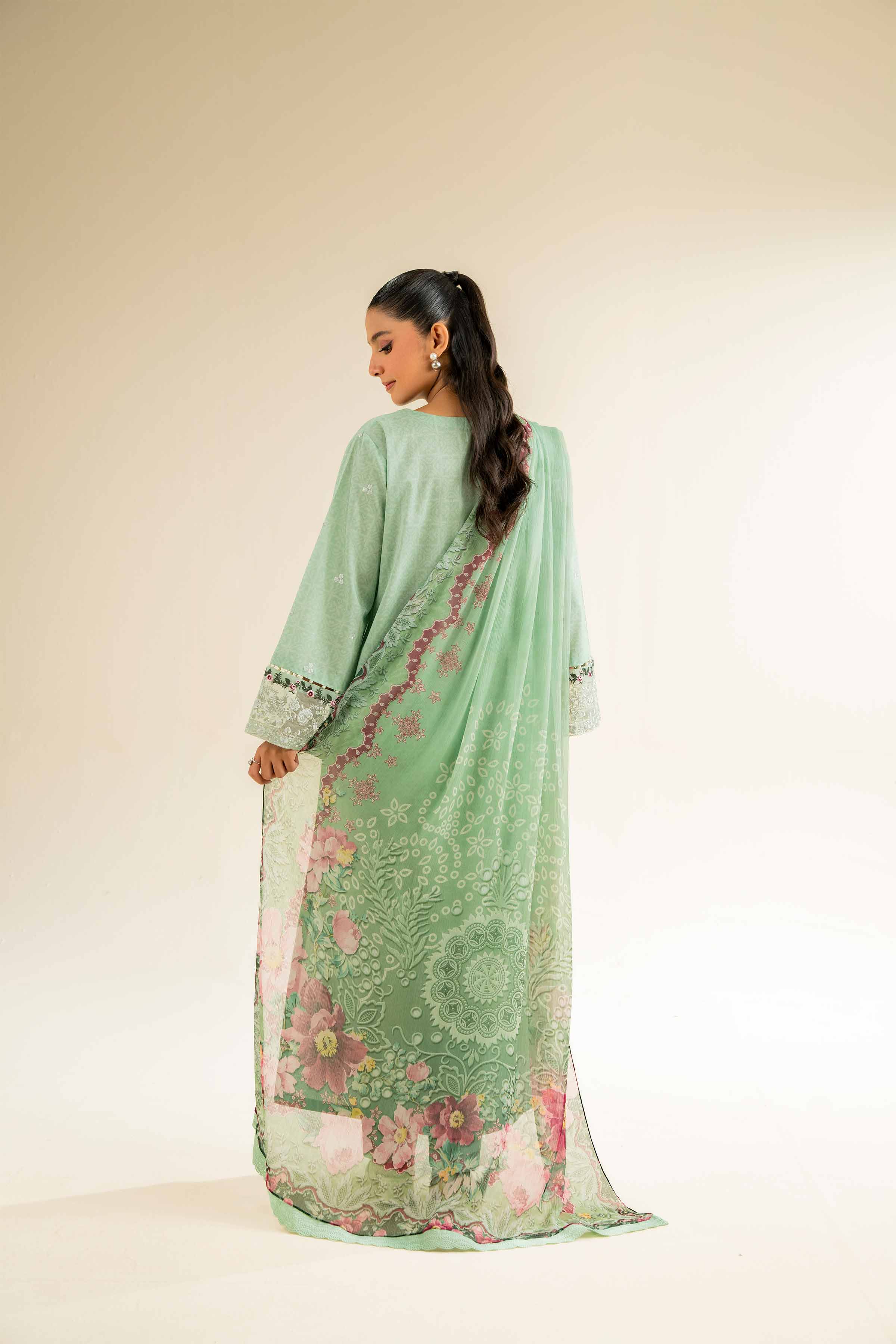 3 Piece - Printed Embroidered Suit - 42501089 for Women - Unstitched Collection | Nishat | Shop Online
