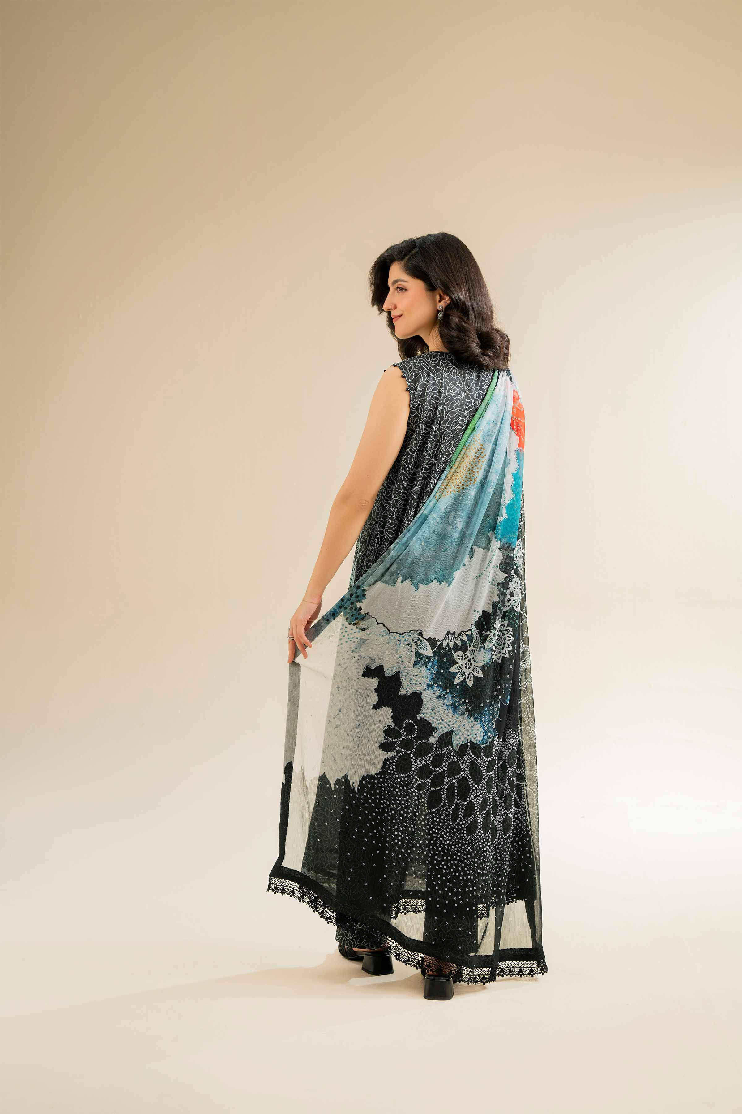 3 Piece - Printed Embroidered Suit - 42501090 for Women - Unstitched Collection | Nishat | Shop Online