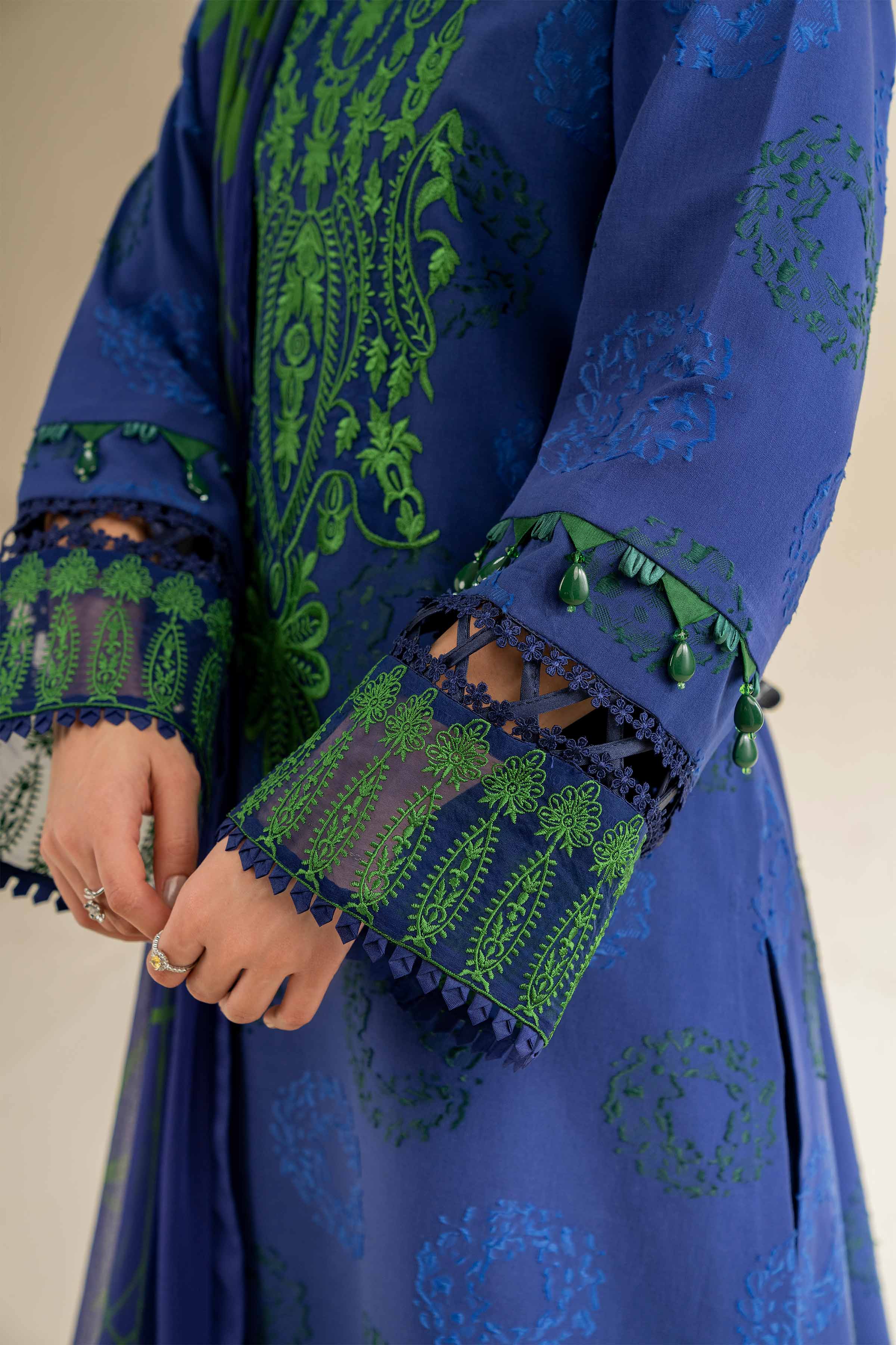 3 Piece - Jacquard Embroidered Suit - 42501091 for Women - Unstitched Collection | Nishat | Shop Online