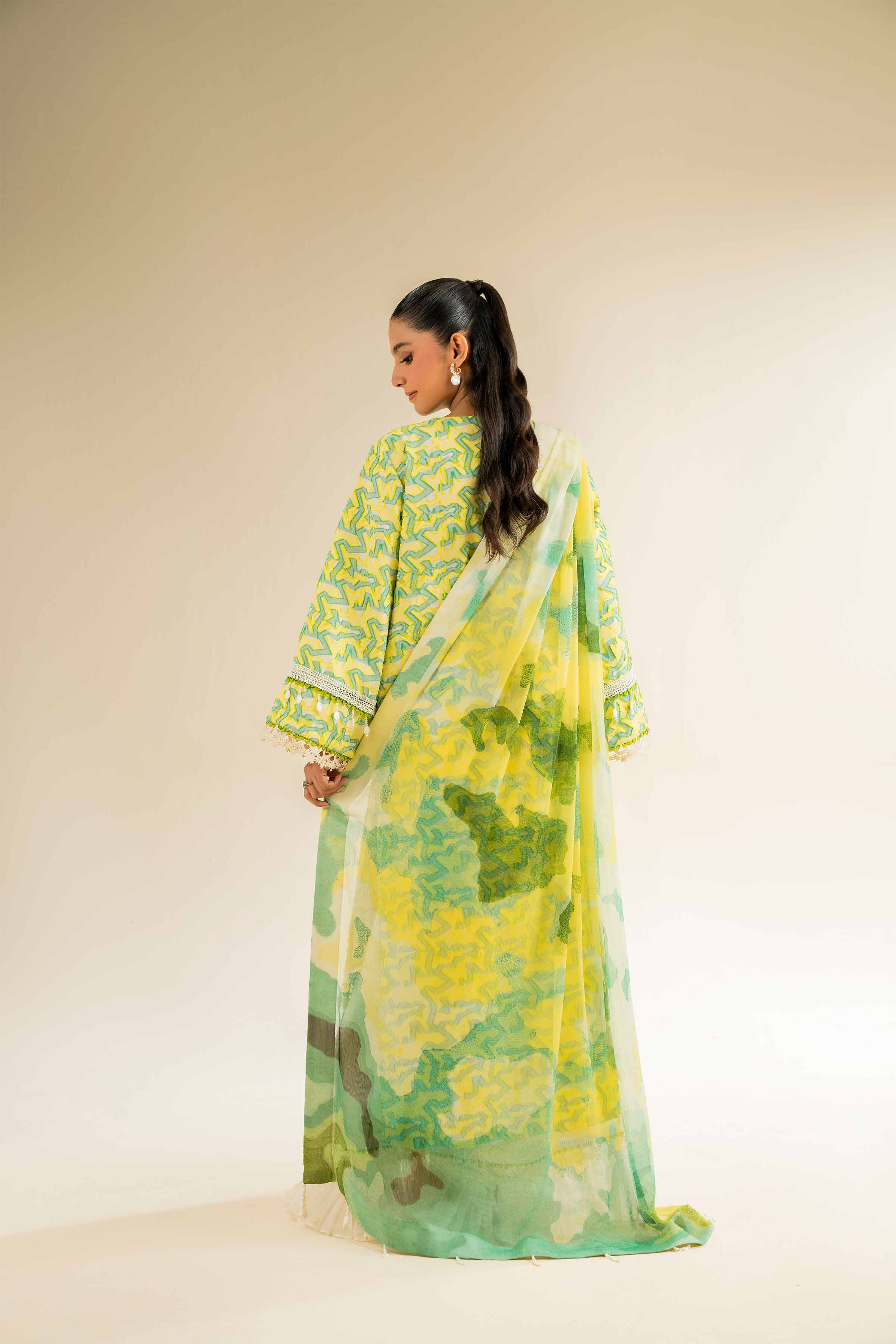 3 Piece - Jacquard Embroidered Suit - 42501092 for Women - Unstitched Collection | Nishat | Shop Online