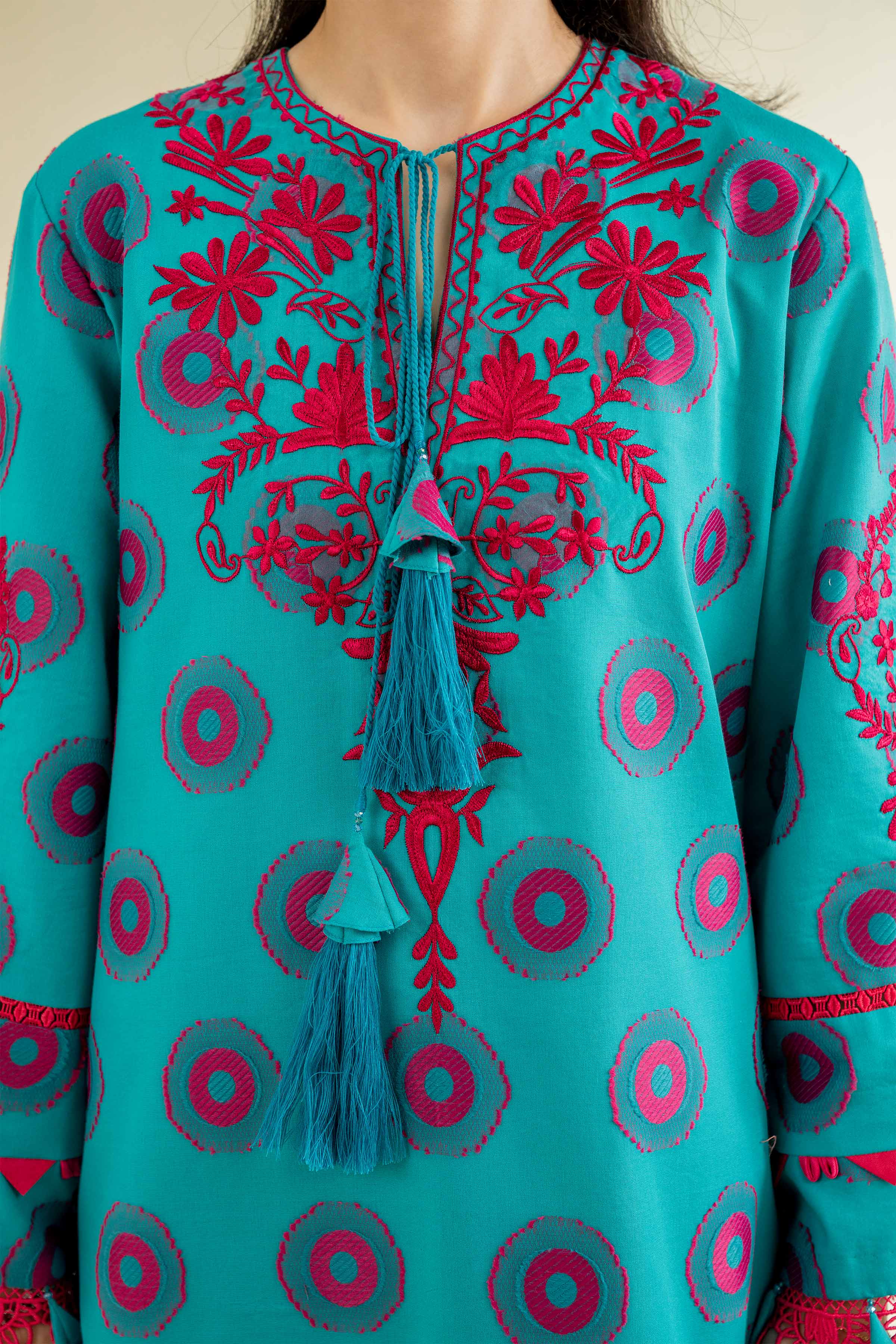 3 Piece - Jacquard Embroidered Suit - 42501094 for Women - Unstitched Collection | Nishat | Shop Online