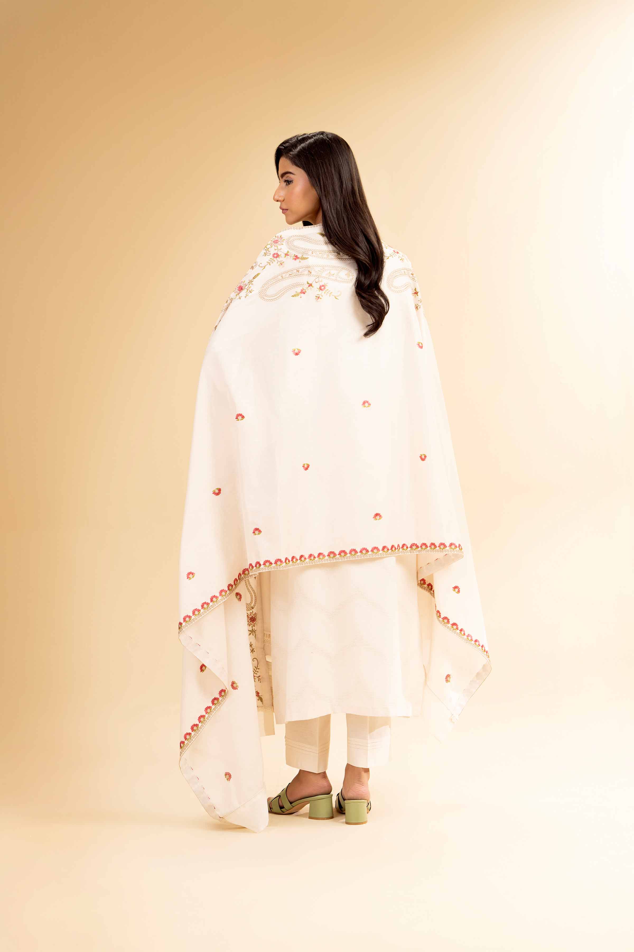 3 Piece - Dyed Embroidered Suit - 42501096 for Women - Unstitched Collection | Nishat | Shop Online