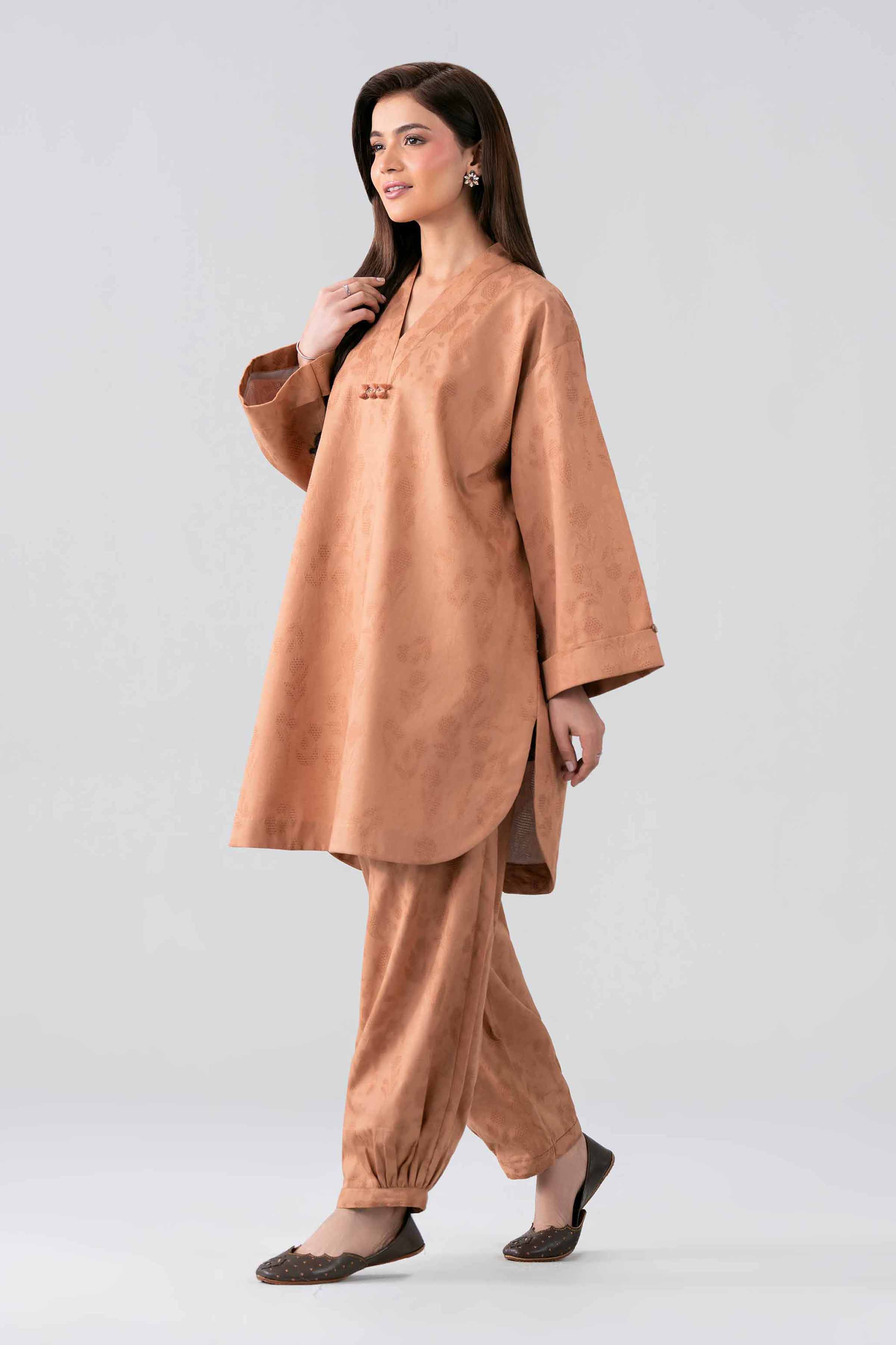 2 Piece - Jacquard Suit - 42501098-1 for Women - Unstitched Collection | Nishat | Shop Online