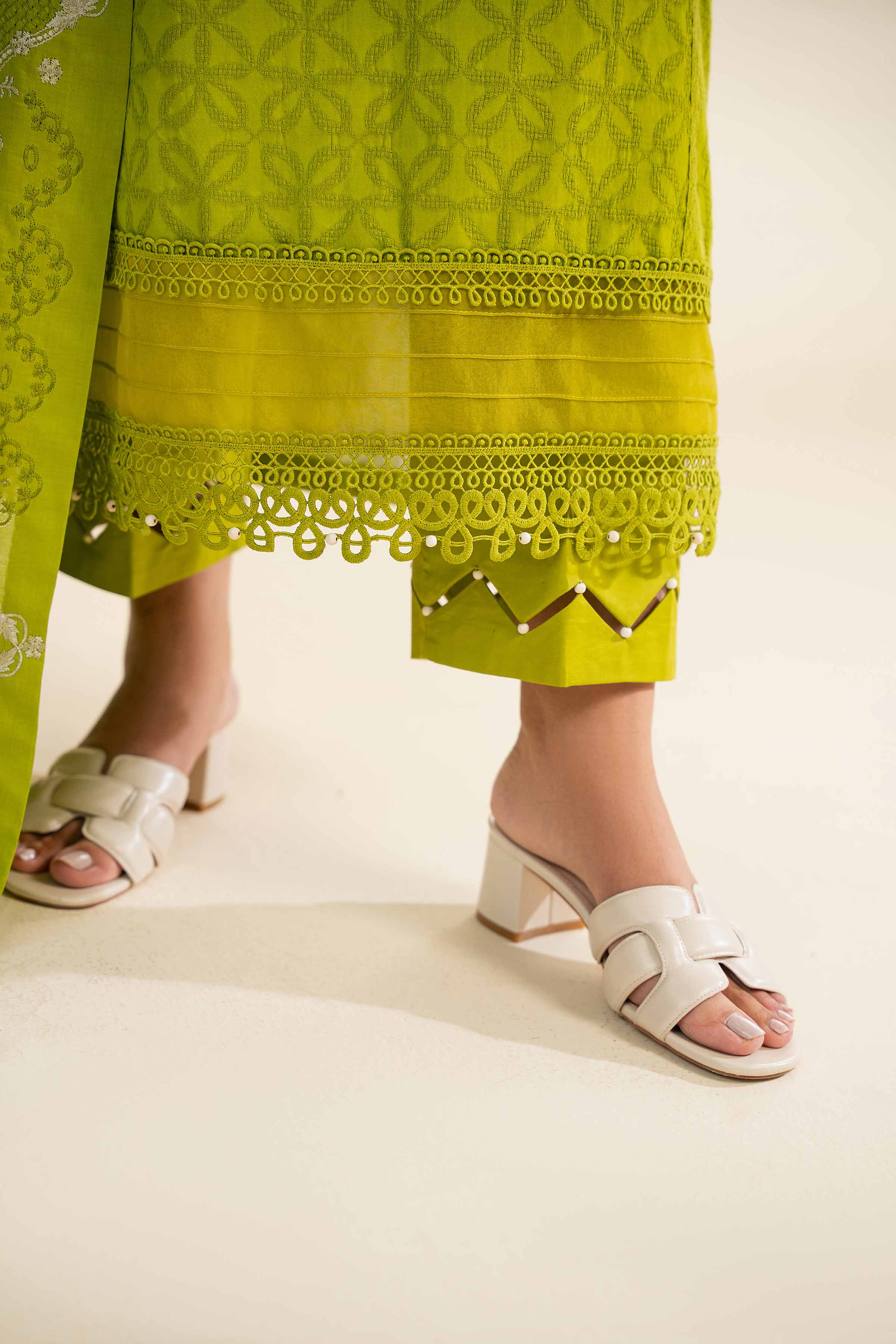 3 Piece - Dyed Embroidered Suit - 42501101 for Women - Unstitched Collection | Nishat | Shop Online
